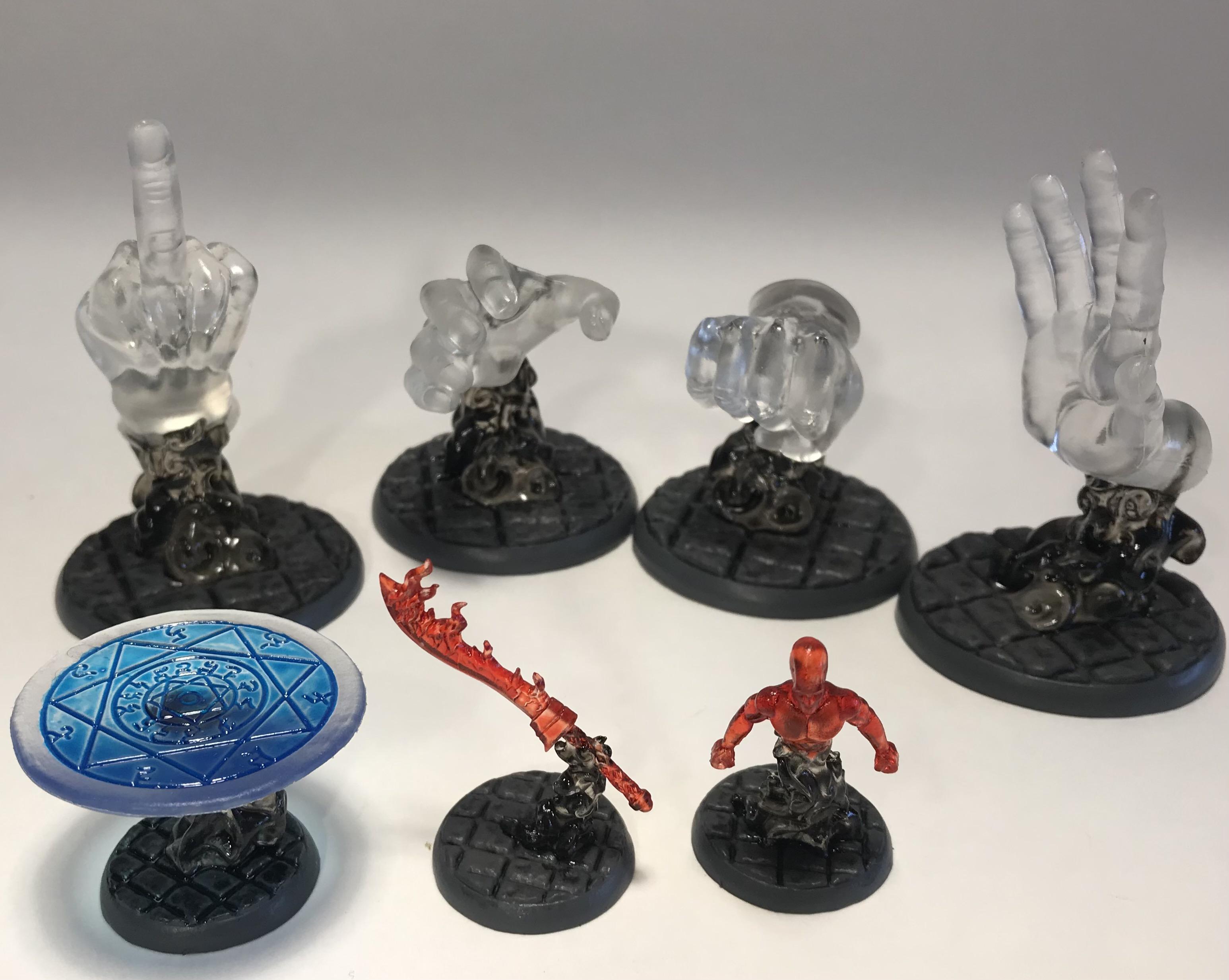 Reaper Bones, Spell Effects, Tamiya