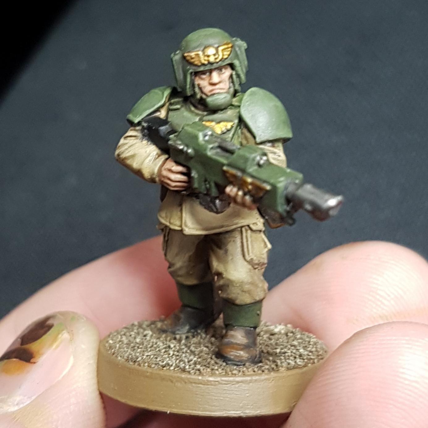 Astra Militarum, Cadians, Guardsmen, Infantry, Shock Troop, Warhammer 40,000