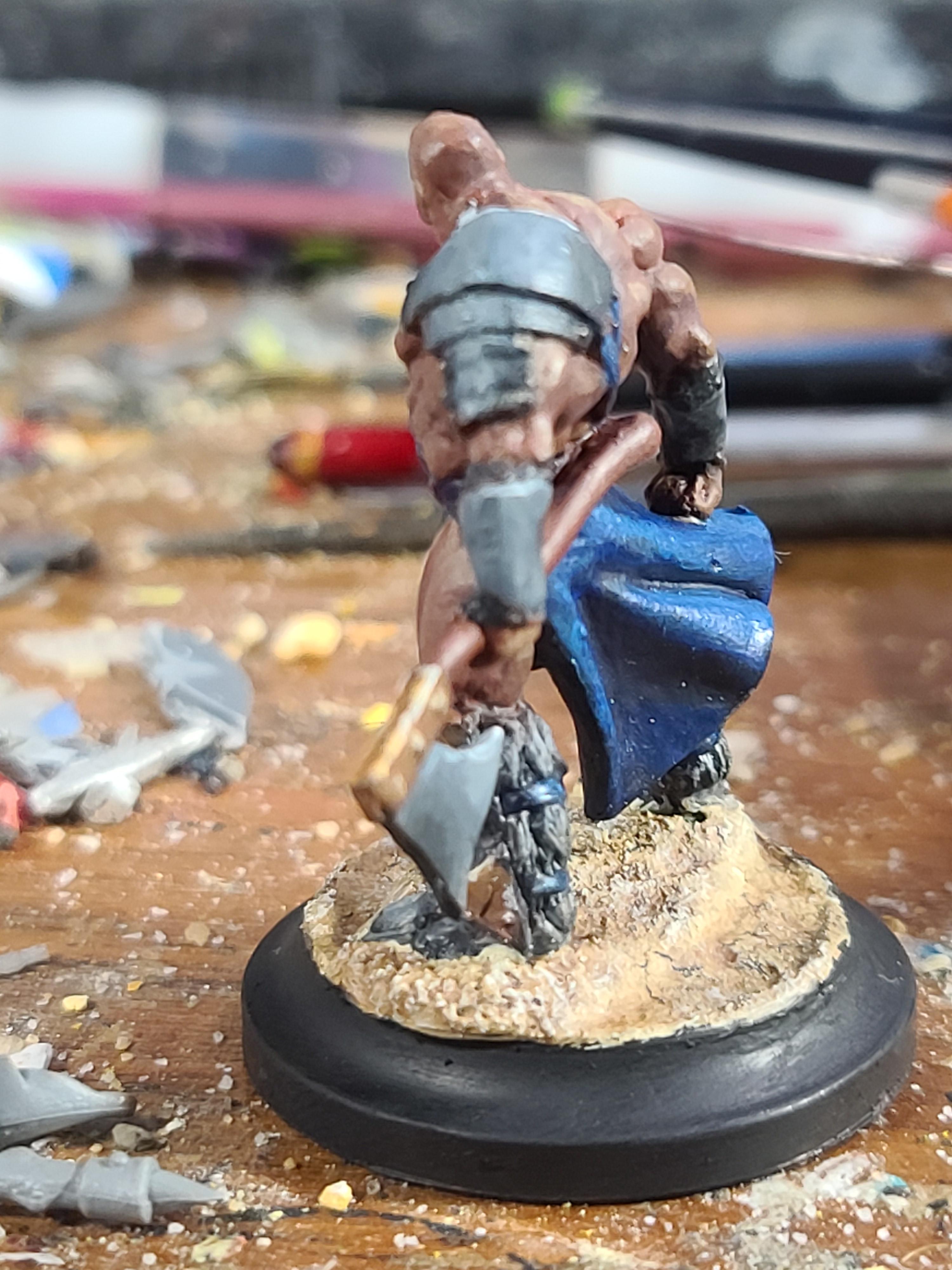 Axe, Barbarian, Bones, Muscle, Reaper Miniatures, Warriors