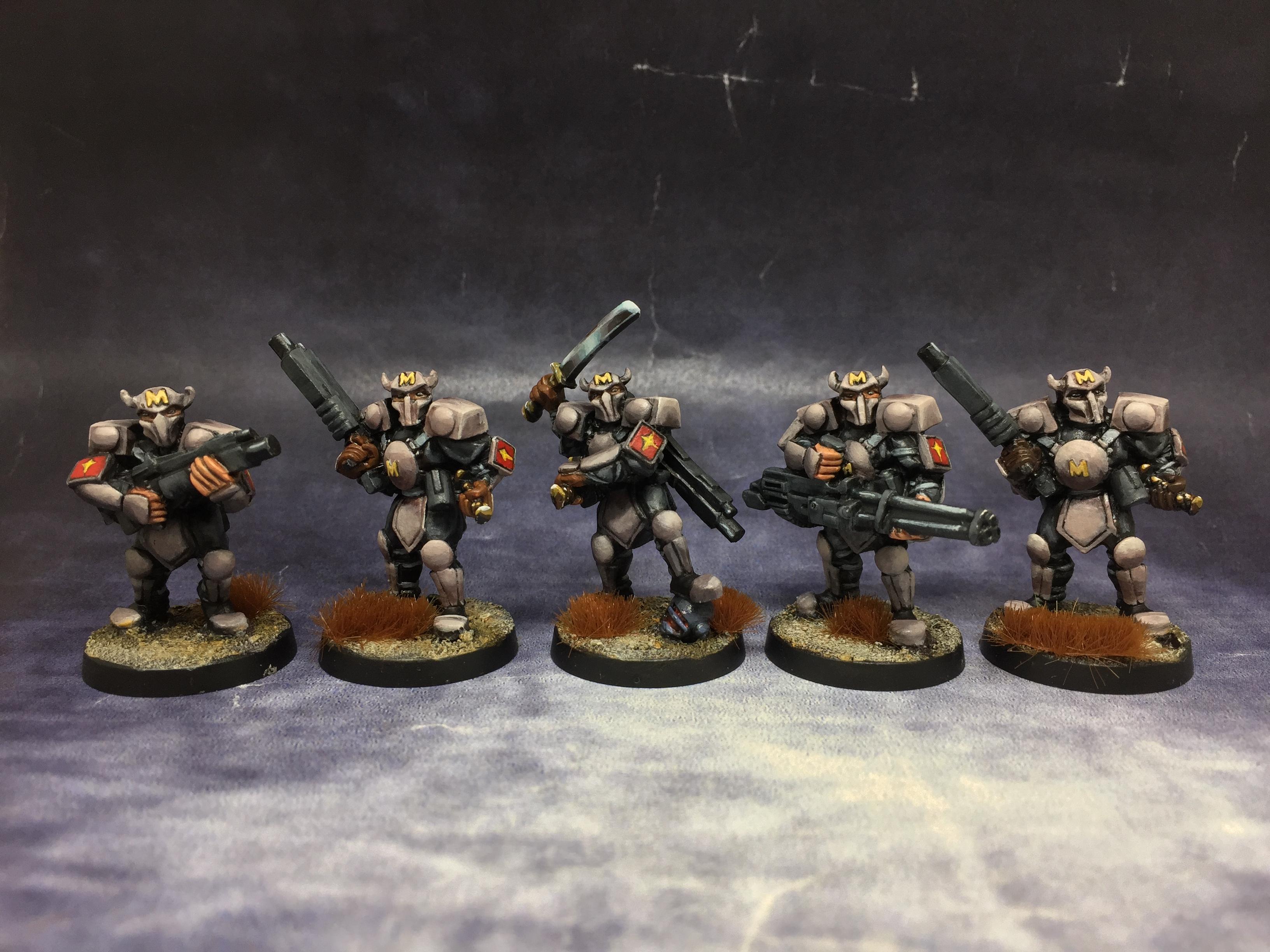 Crimson Devils, July 2021, Mask, Mishima, Mutant Chronicles, Noh, Warzone