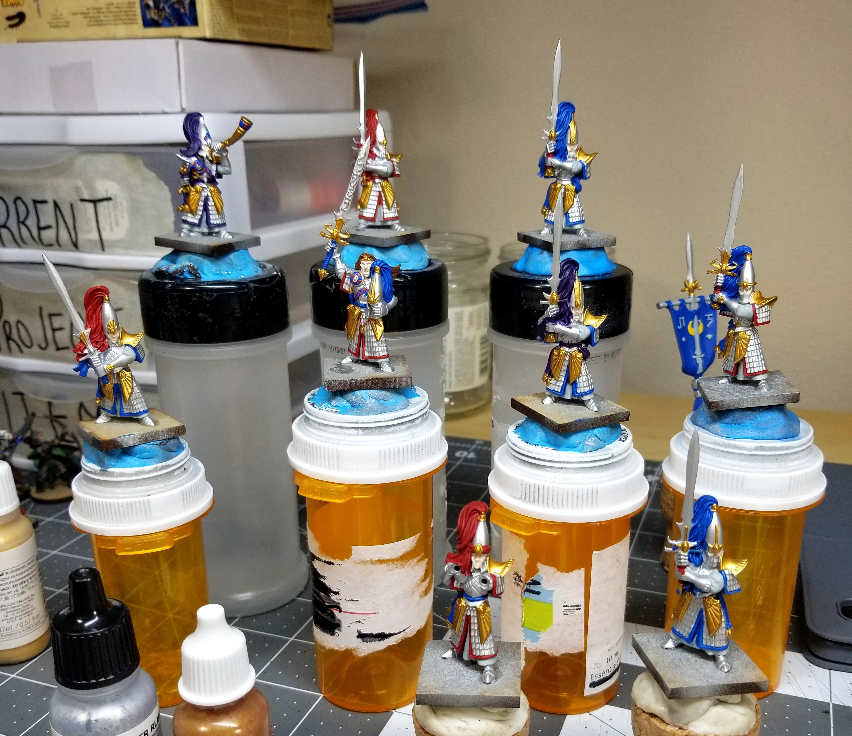 High Elves, Swordmasters Of Hoeth, Work In Progress