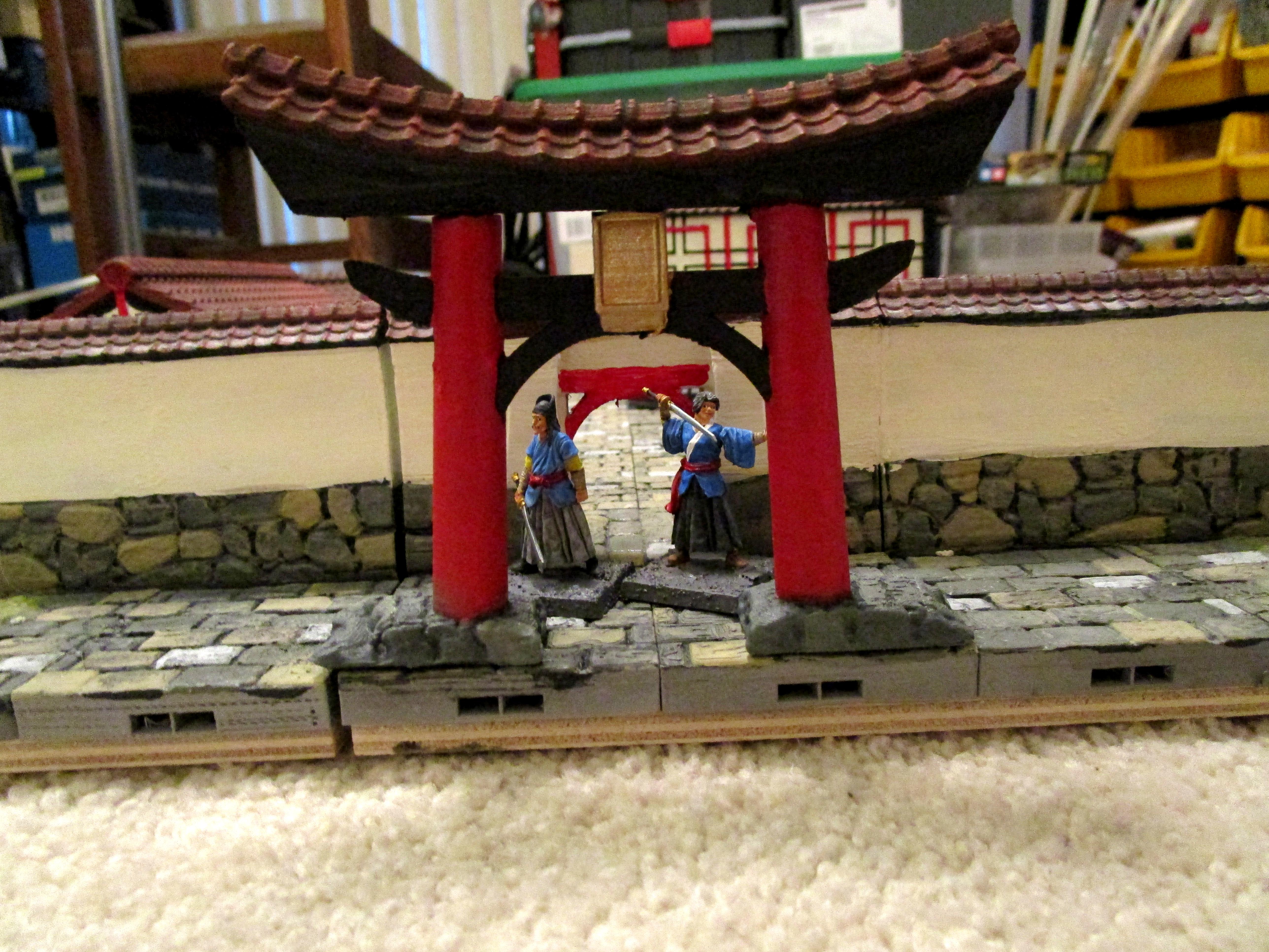 3d, Chinese, Print, Ville