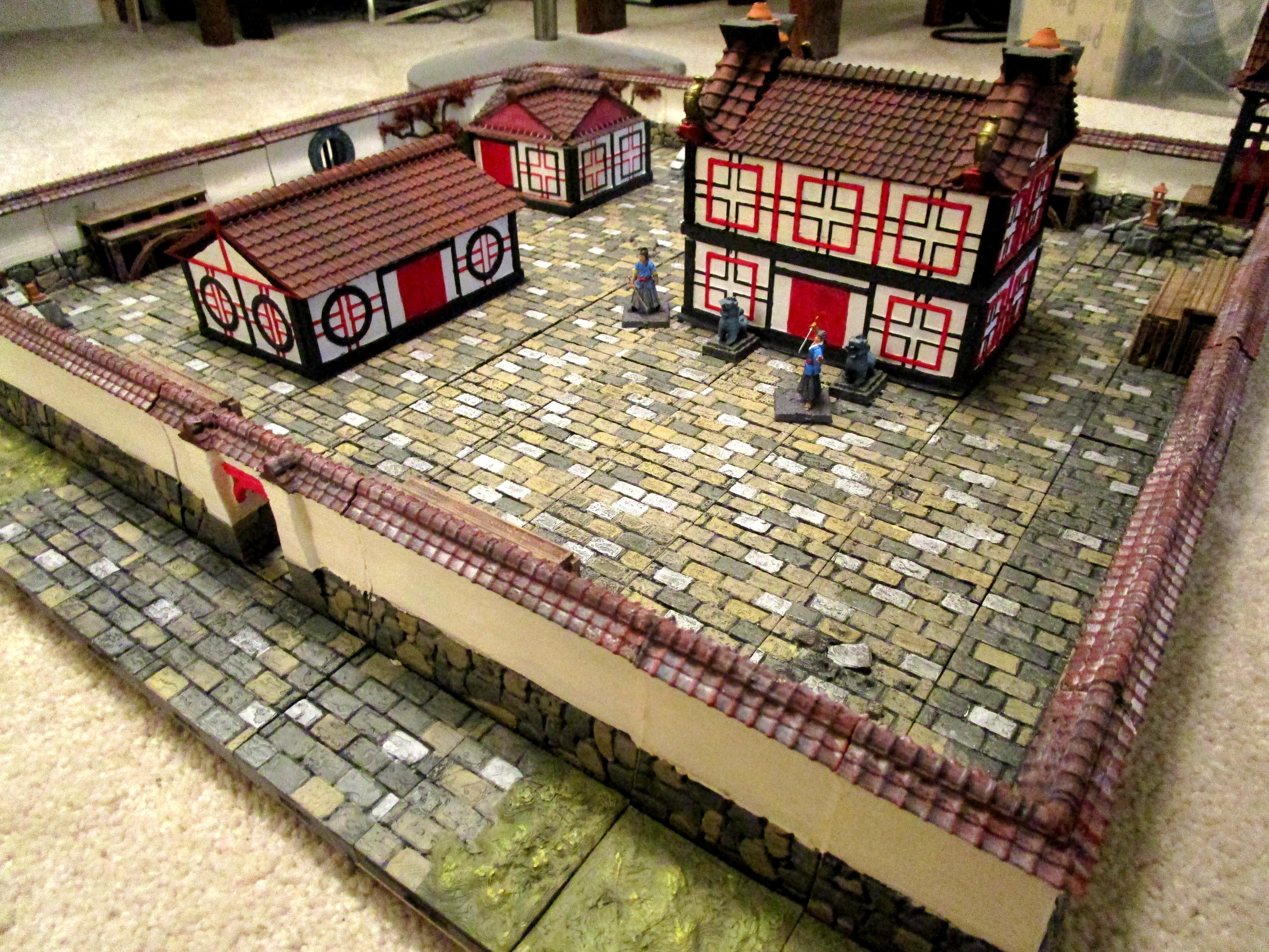 3d, Chinese, Print, Ville