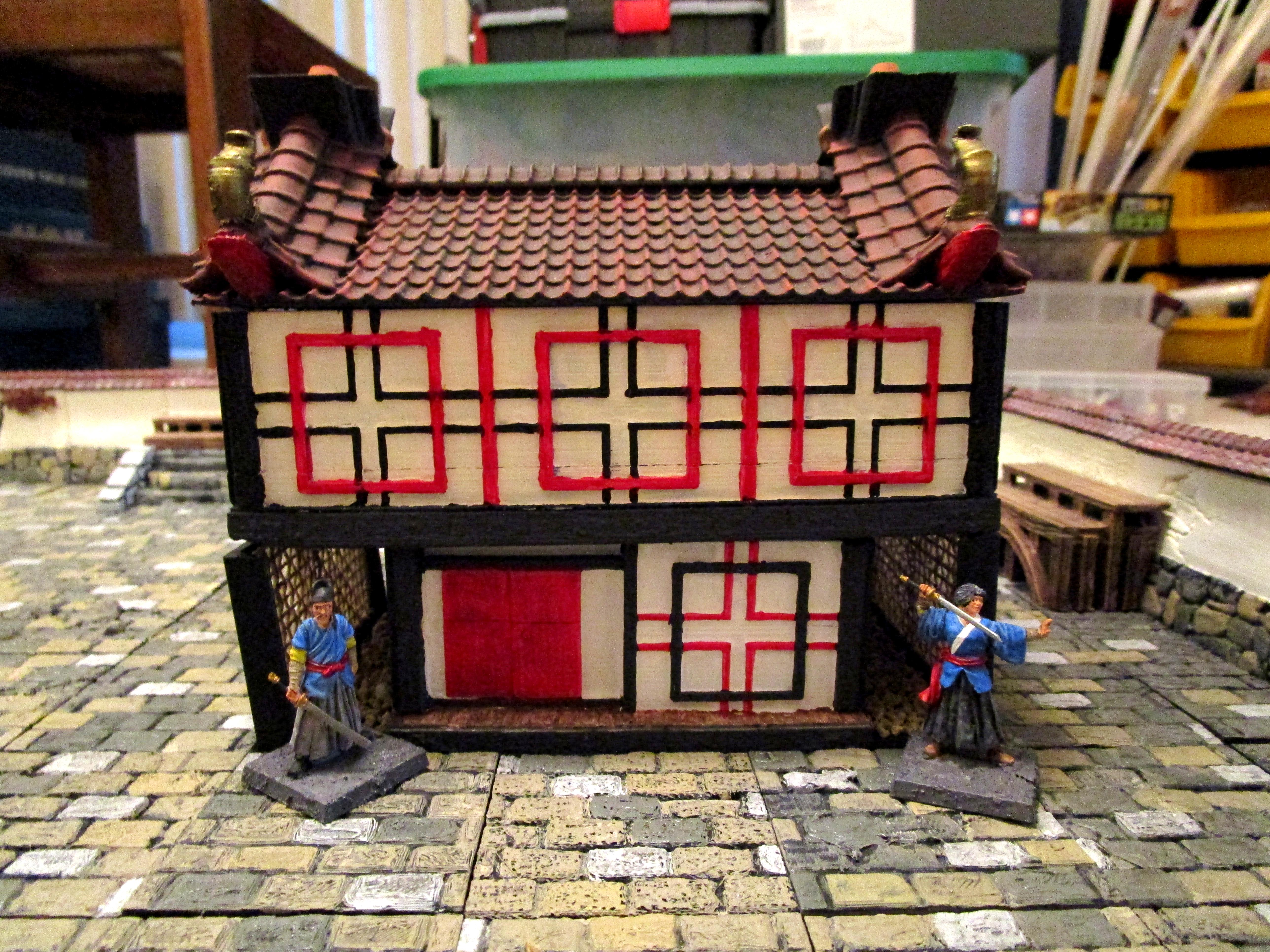 3d, Chinese, Print, Ville