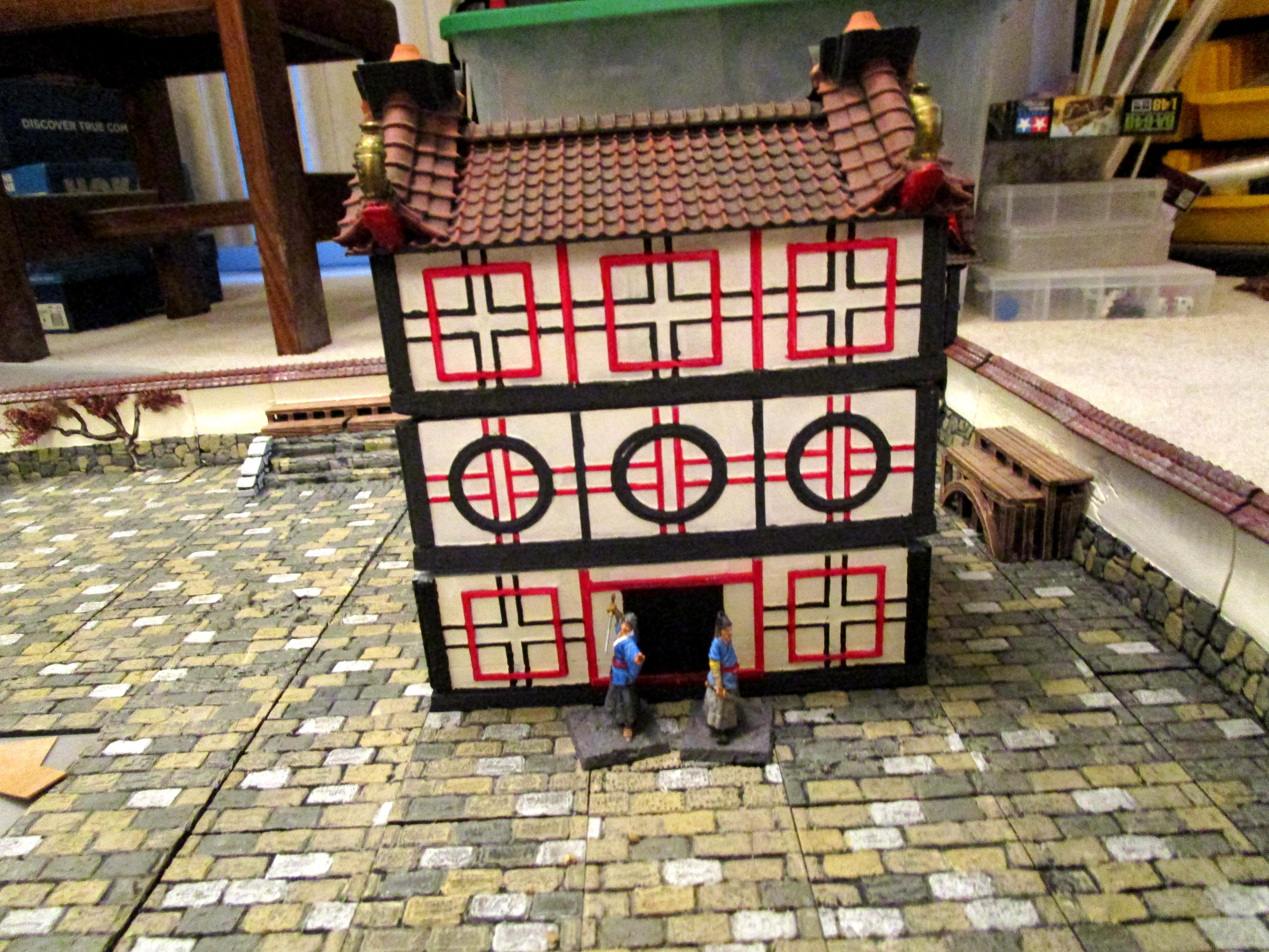 3d, Chinese, Print, Ville