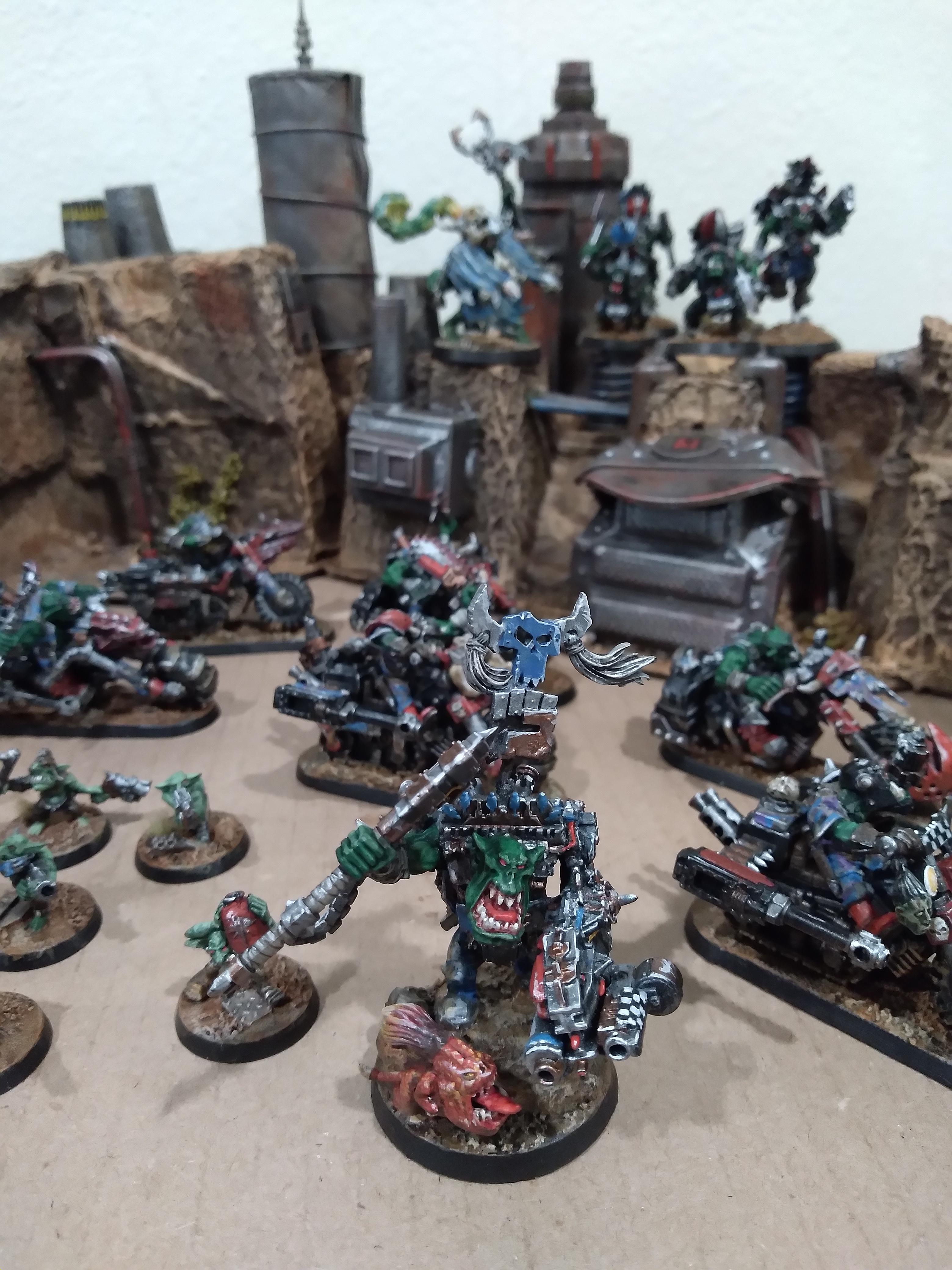 Blood Axe, Bright Colors, Desert, Orks, Warhammer 40,000