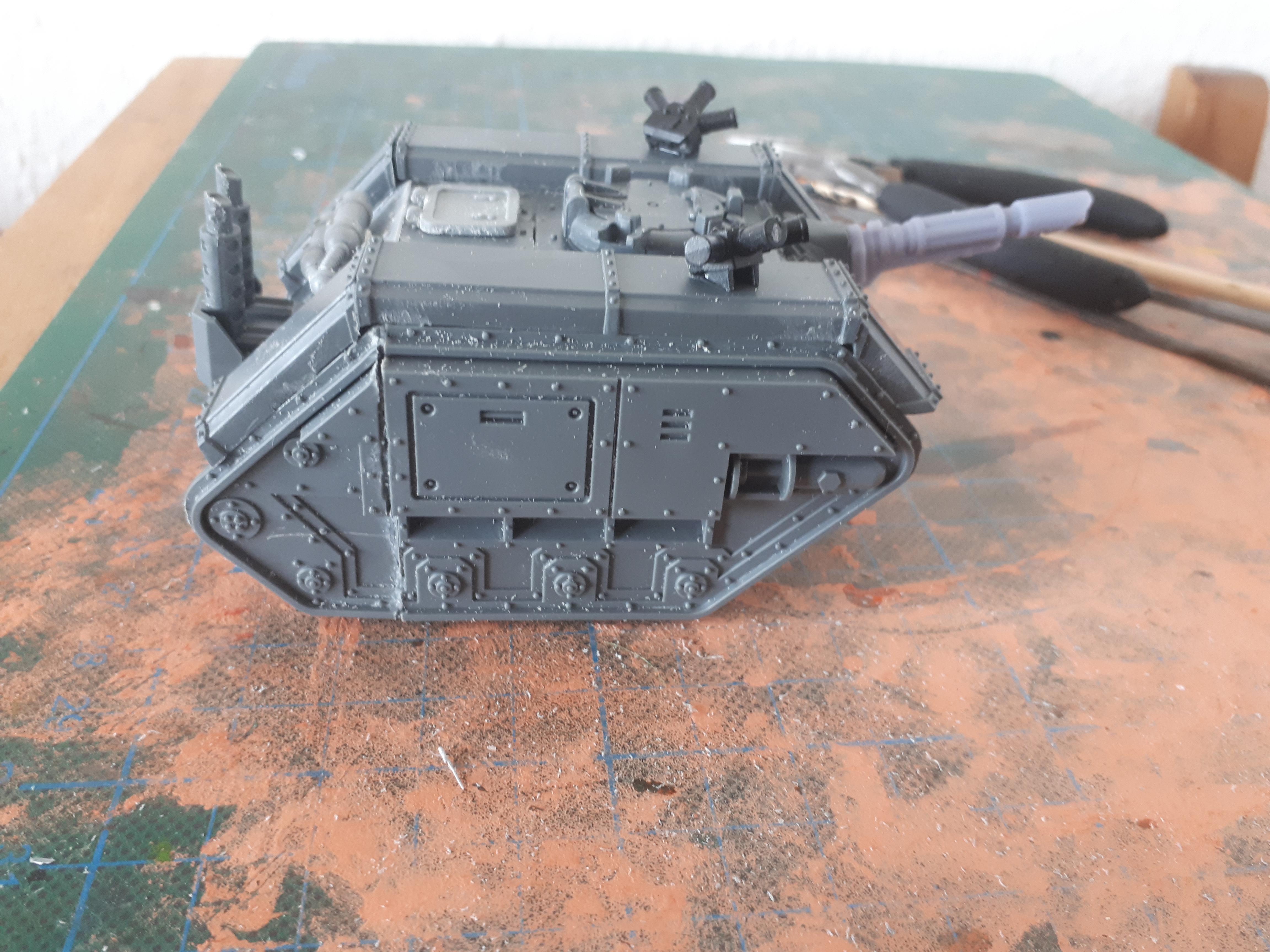 Imperial Guard, Kitbash, Scylla, Work In Progress