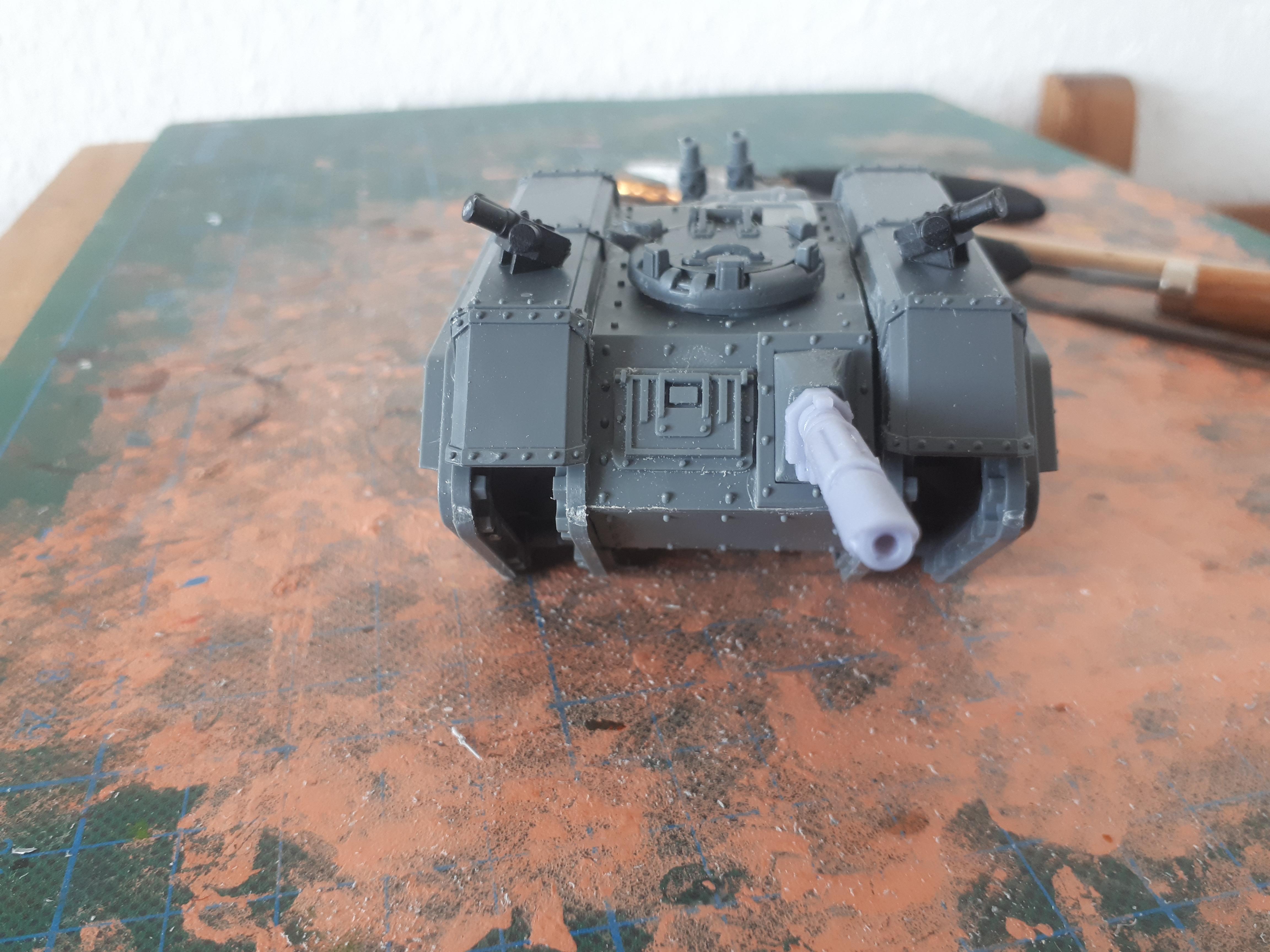 Imperial Guard, Kitbash, Scylla, Work In Progress