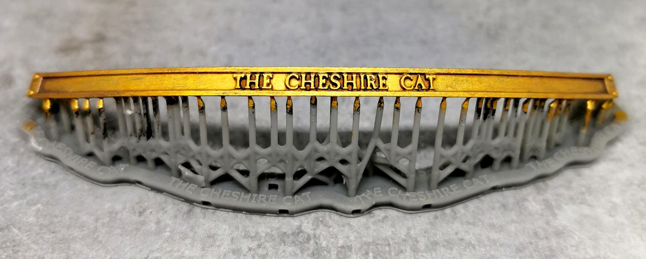 Cheshire cat name plate