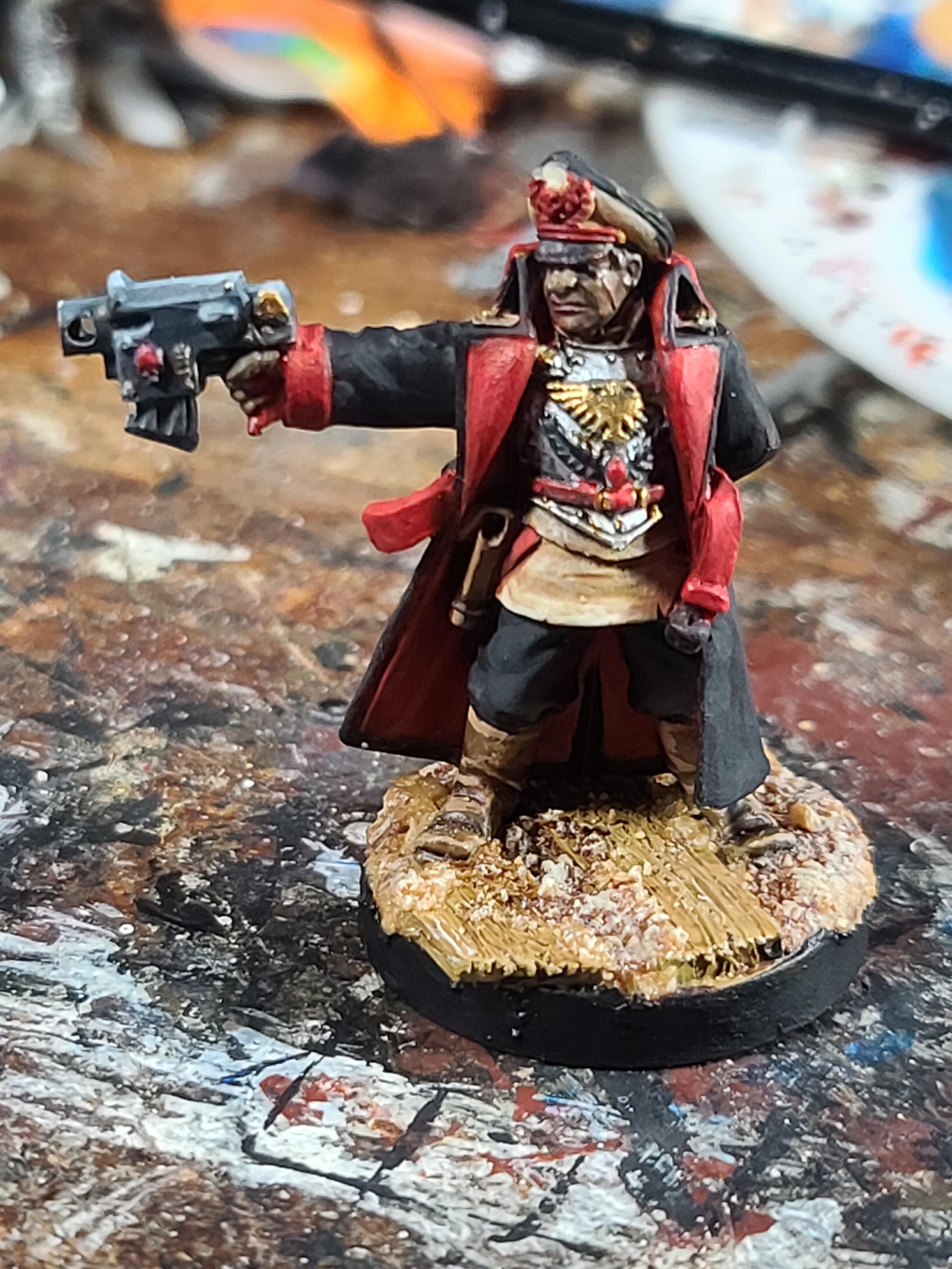 Commissar, Games Workshop, Imperial Guard, Warhammer 40,000, Warhammer Fantasy