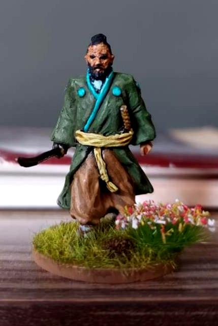 Unarmoured samurai