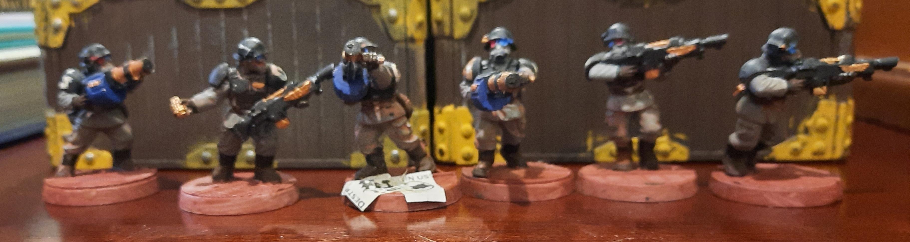Adeptus Arbites, Cadians, Gendarmerie, Imperial Guard