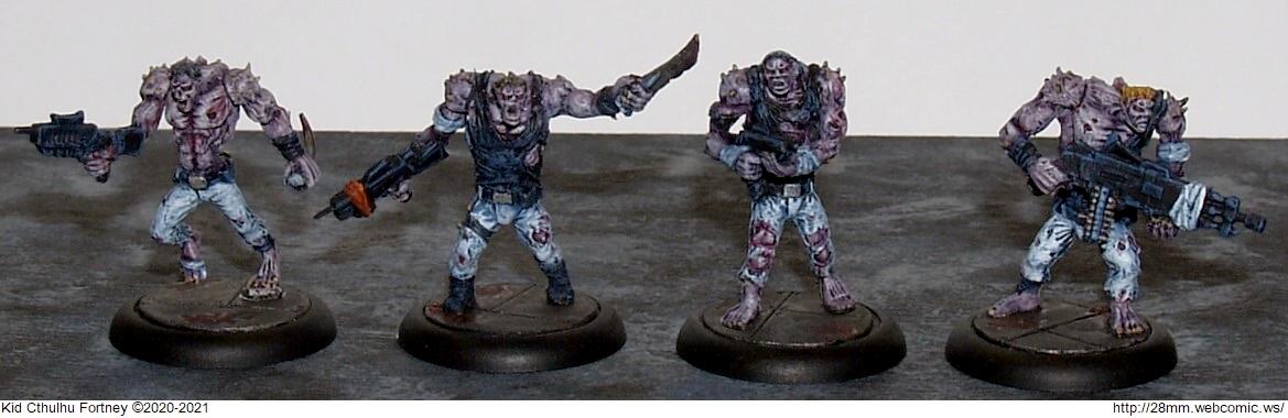 28mm Webcomic, Helix Labs, Mantic
