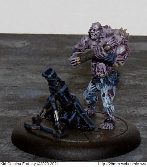 28mm Webcomic, Helix Labs, Mantic