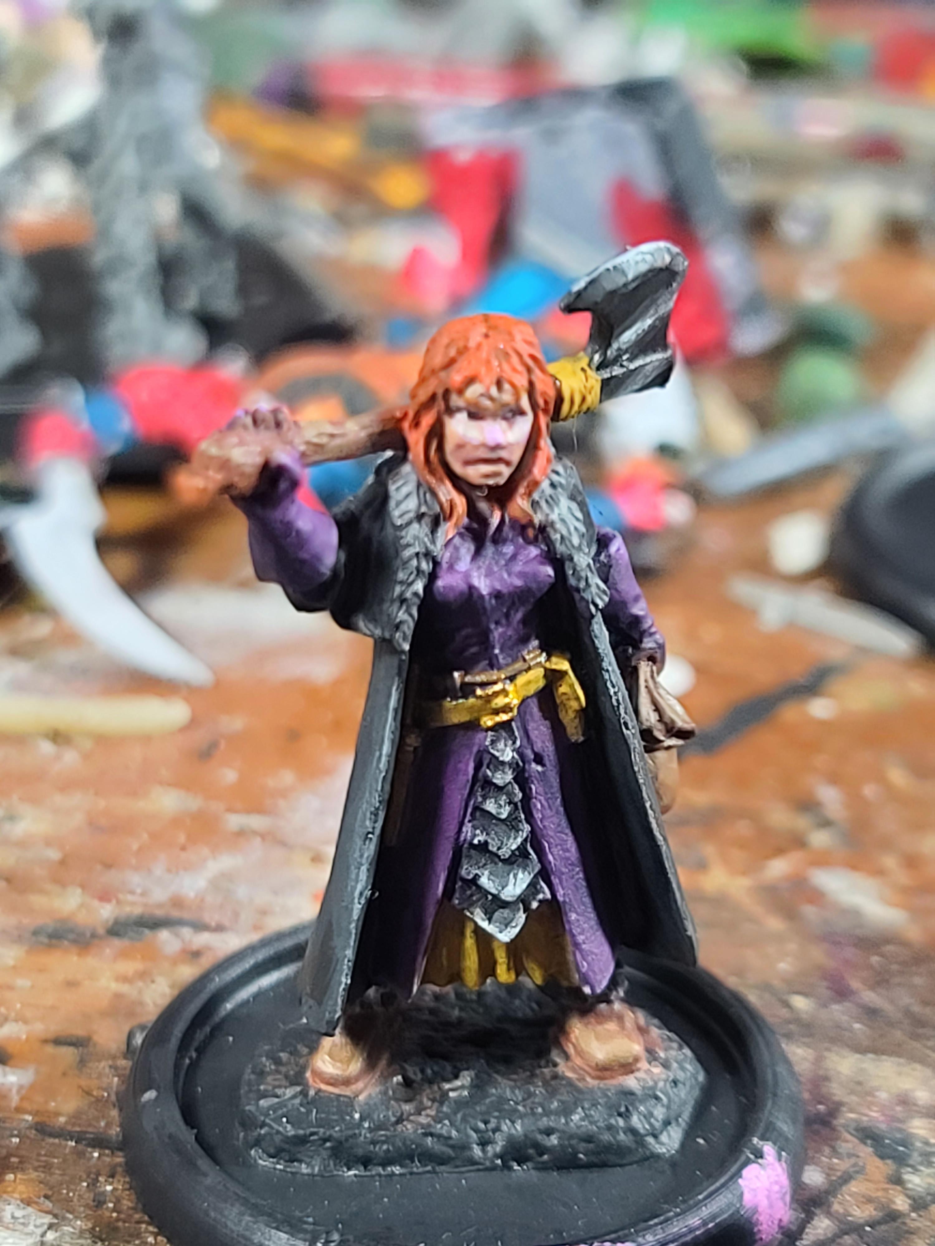 Axe, Mercenary, Monster Hunter, Reaper Miniatures