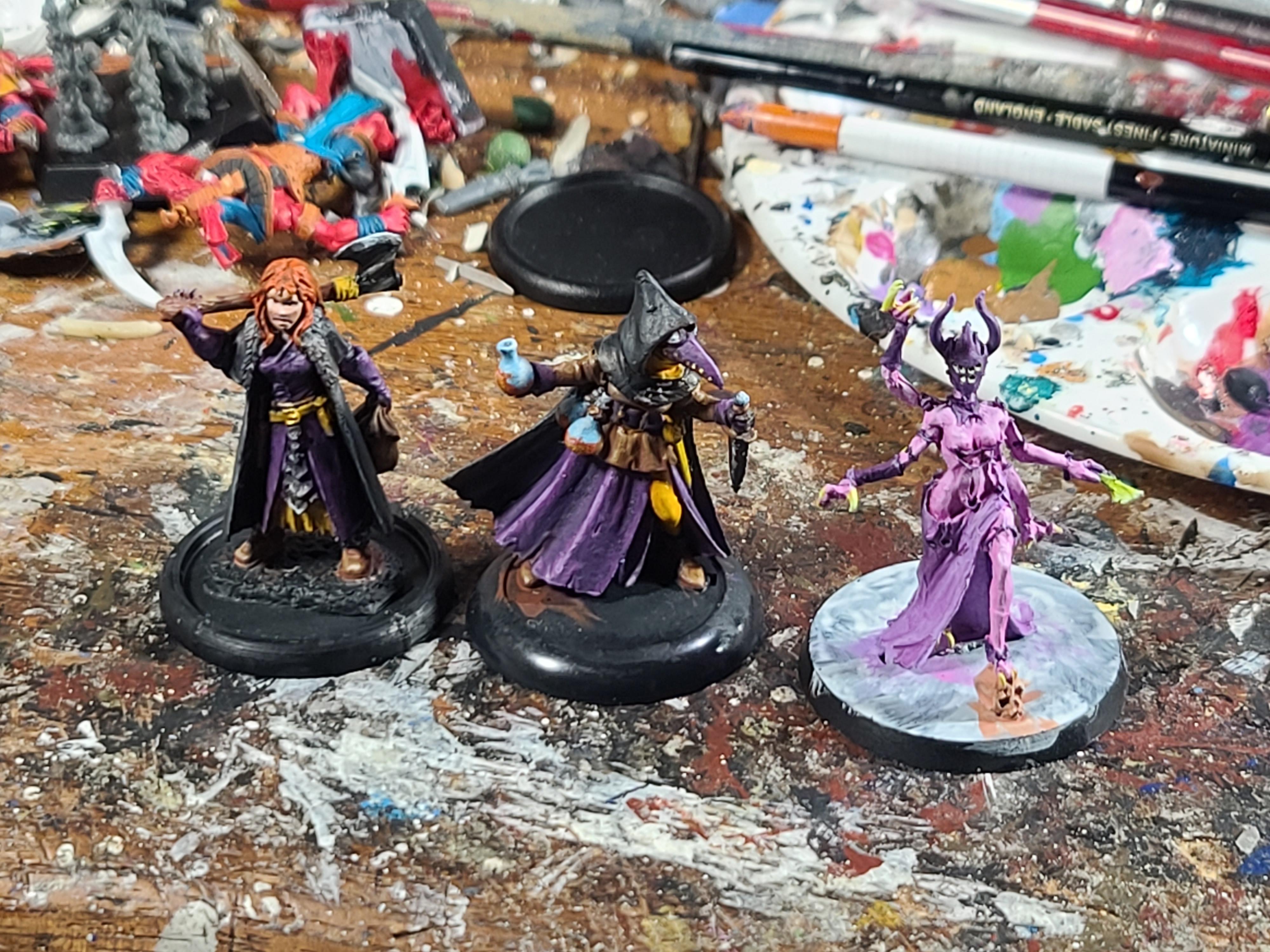 Avatars Of War, Mercenary, Plague Doctor, Reaper Miniatures, Sorceress Of Lust