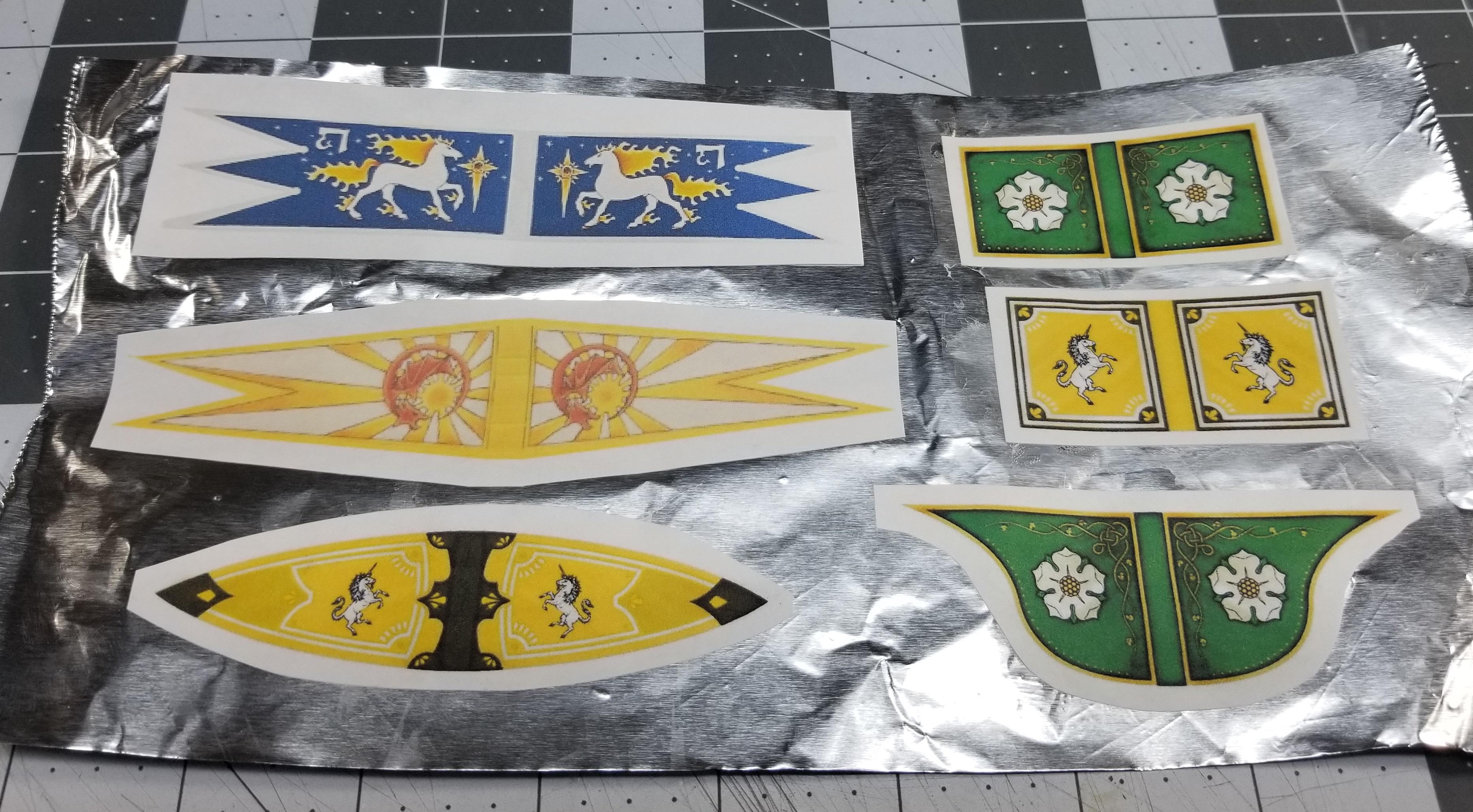 Banner, Flag, High Elves, Work In Progress