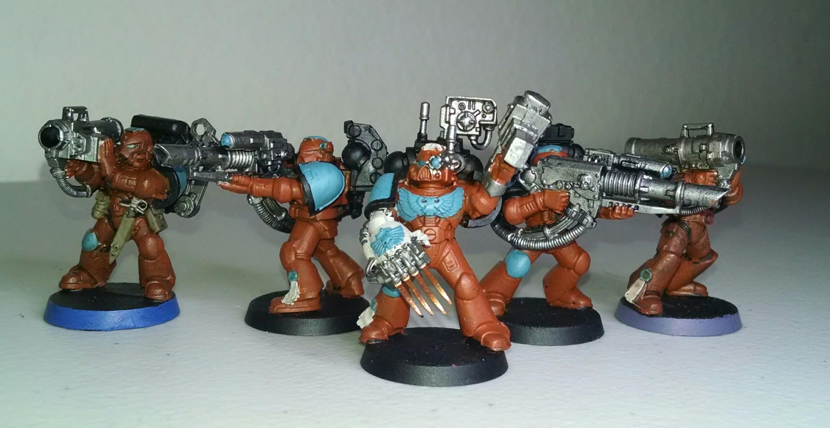 Devastator Squad, Space Marines, Warhammer 40,000