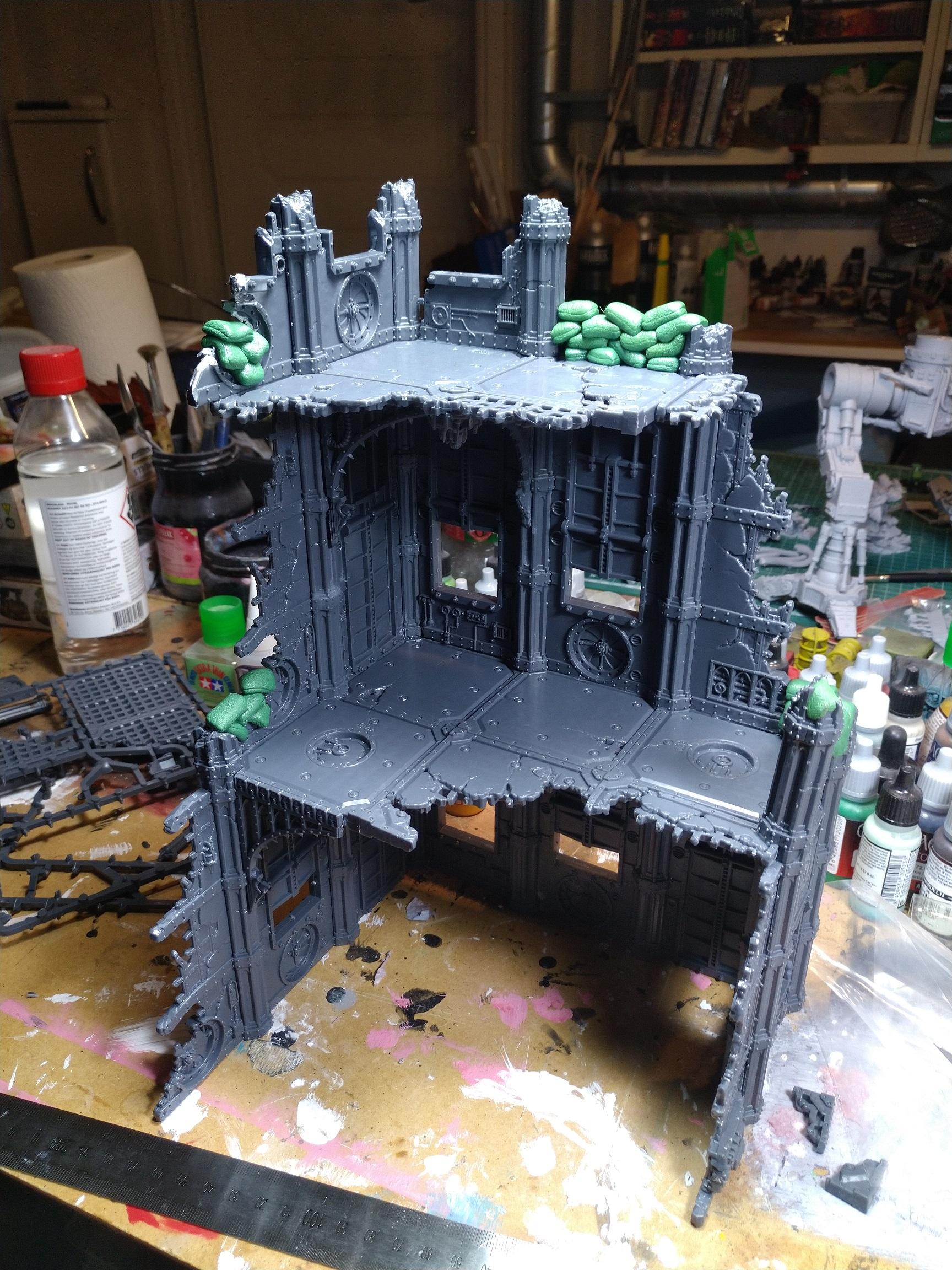 Buildings, Game Table, Gaming, Ruins, Terrain, Warhammer 40,000