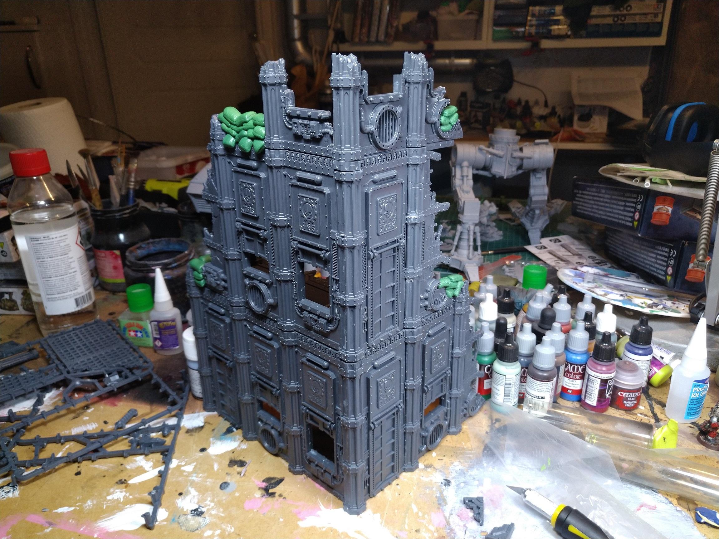 Buildings, Game Table, Gaming, Ruins, Terrain, Warhammer 40,000