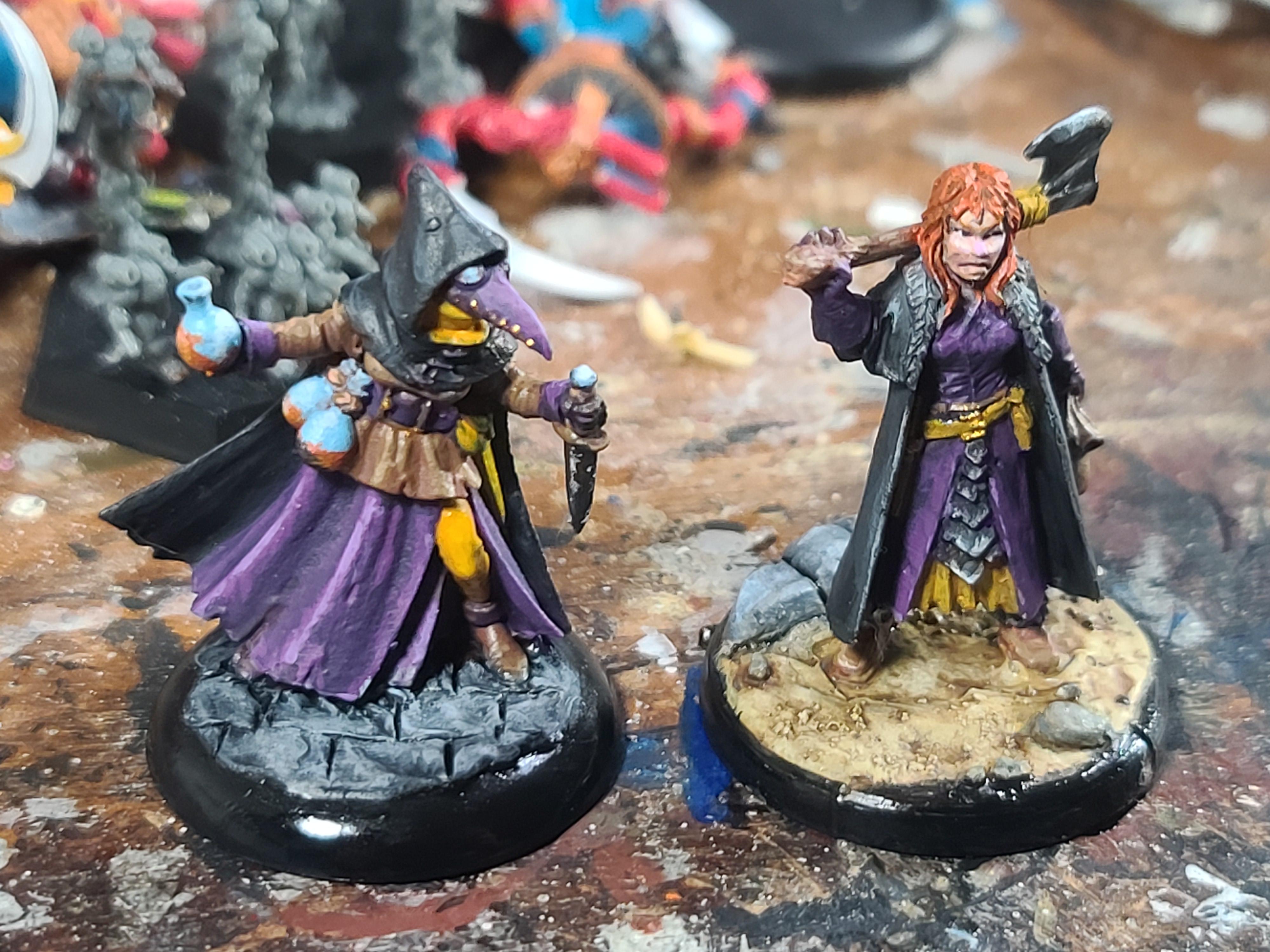 Alchemist, Mercenary, Plague Doctor, Reaper Miniatures
