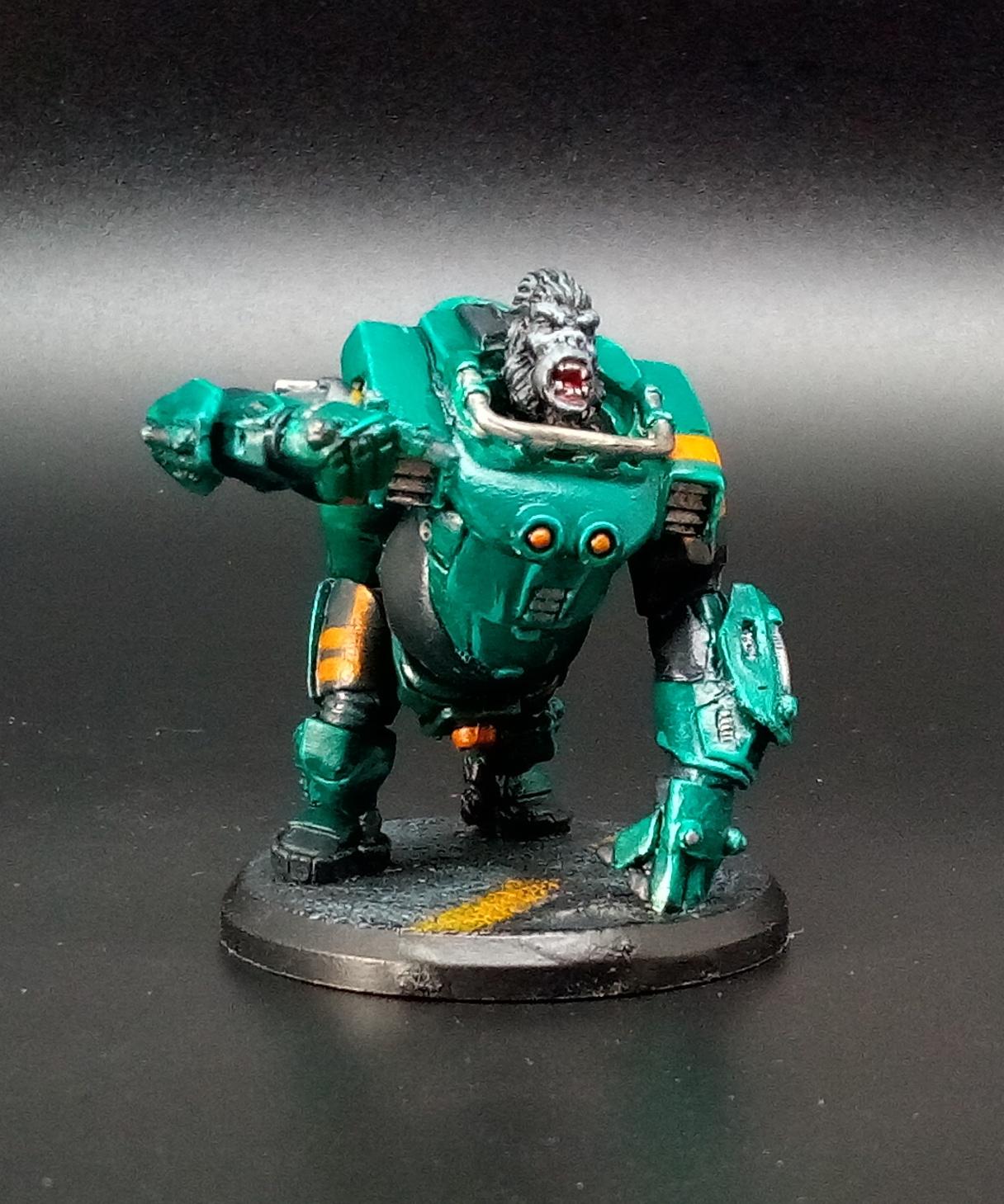 AT-43, Gorilla, Karman, Power Armor, Superhero
