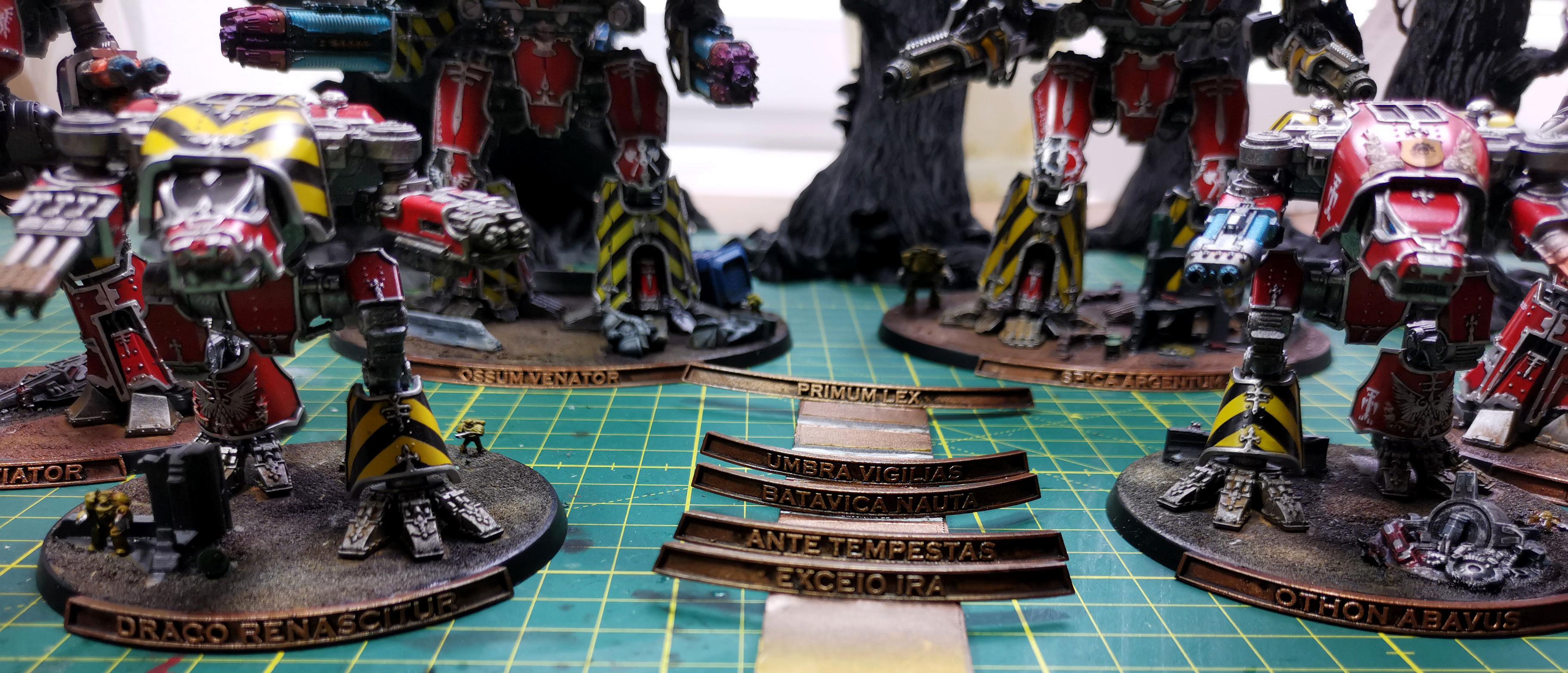 Adeptus Titanicus, Legio Ignatum, Name Plates