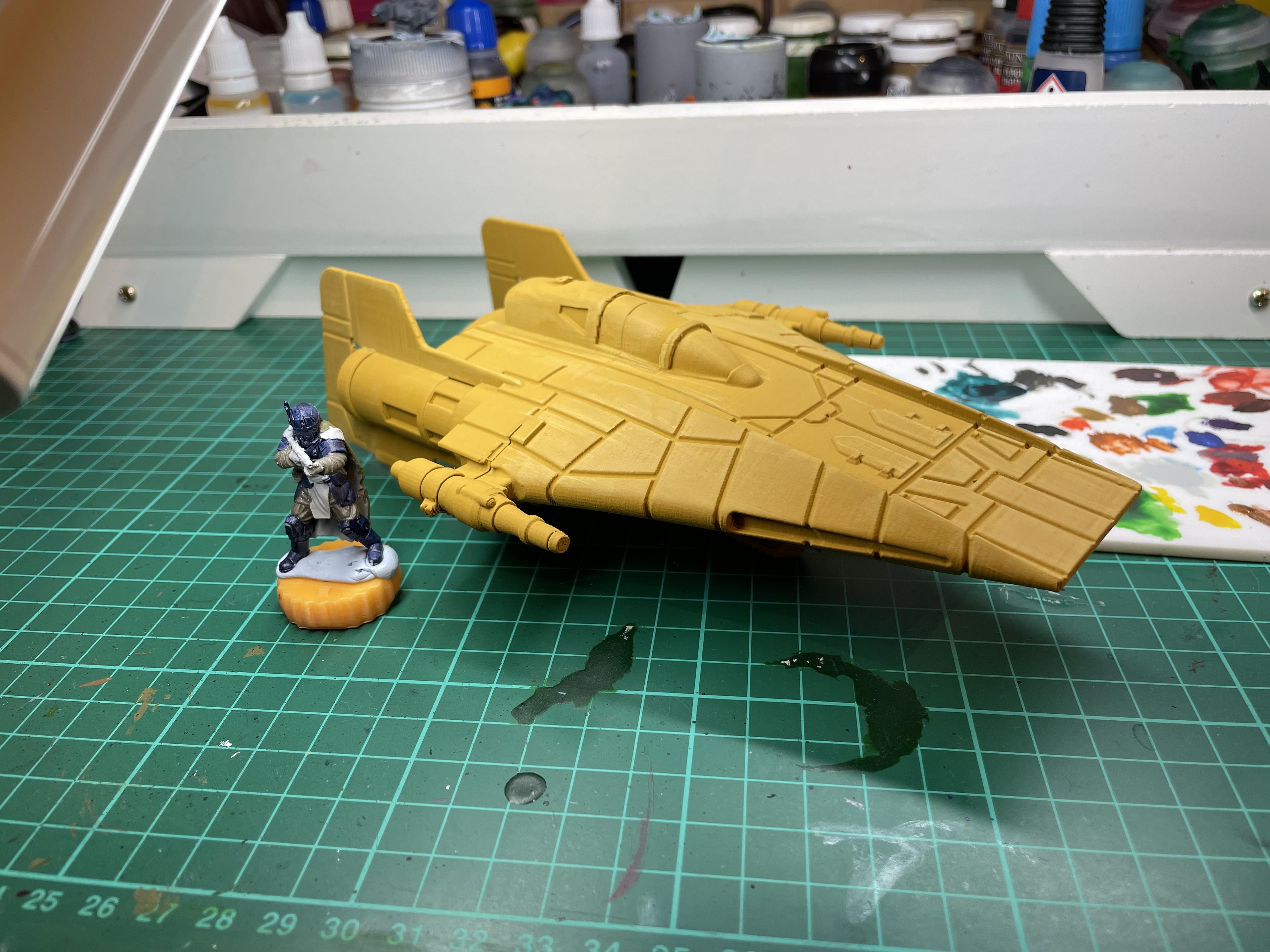 3d Print, A Wing, Stargrave, Terrain