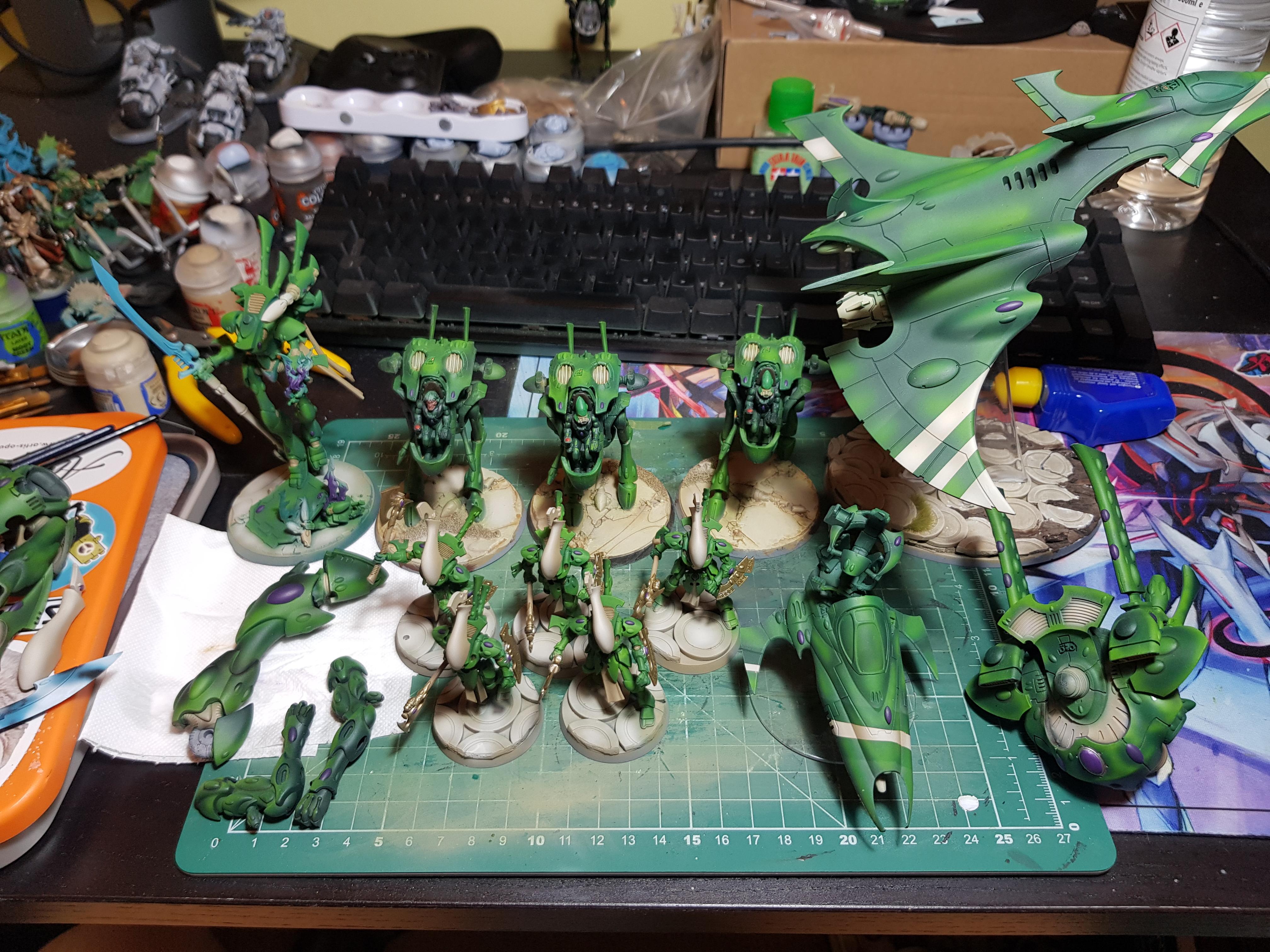 Lots of green
