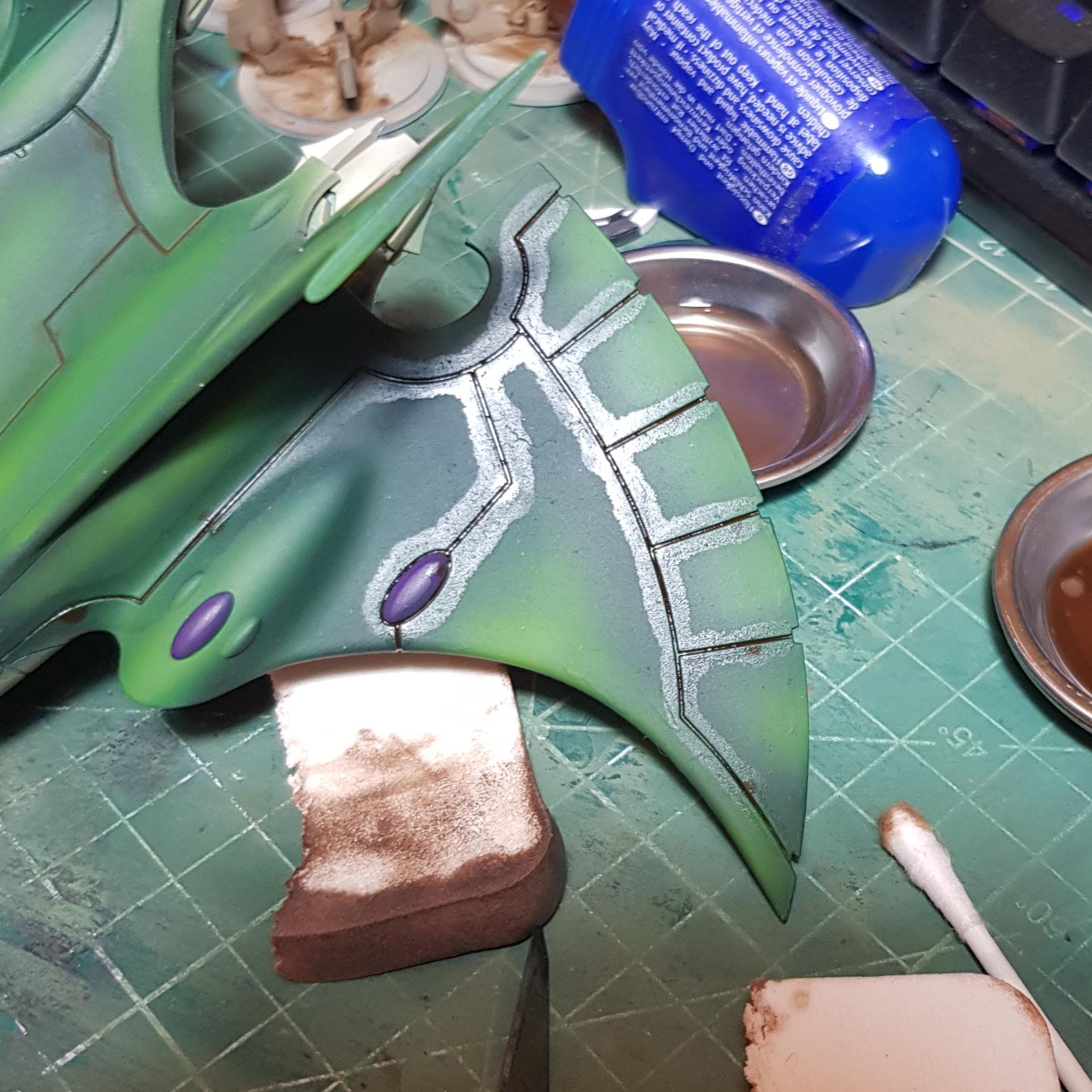 Oil wash wip