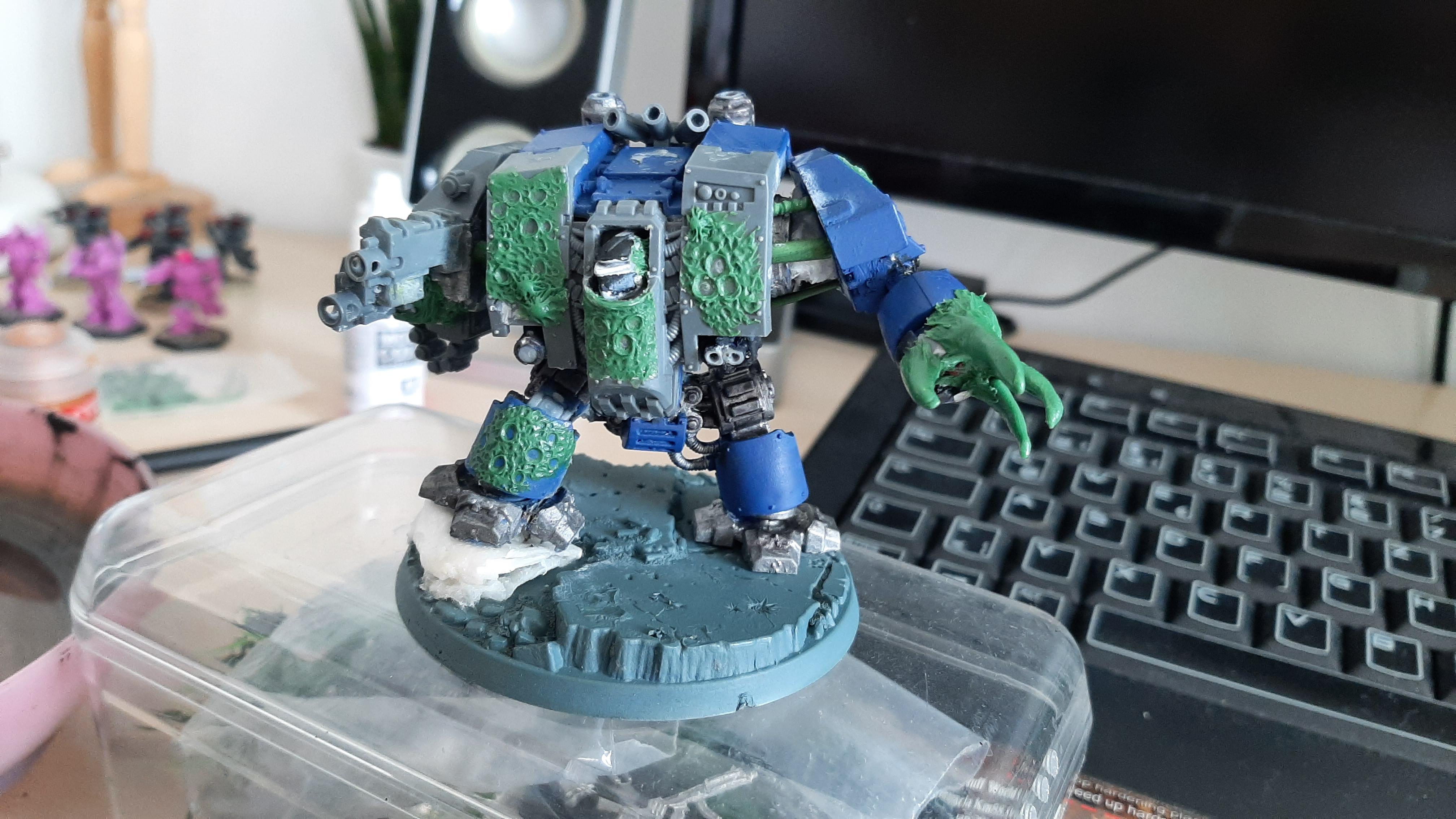 Conversion, Custom, Cybot, Death, Dreadnought, Greenstuff, Guard, Helbrute, Nurgle, Plague, Space Marines