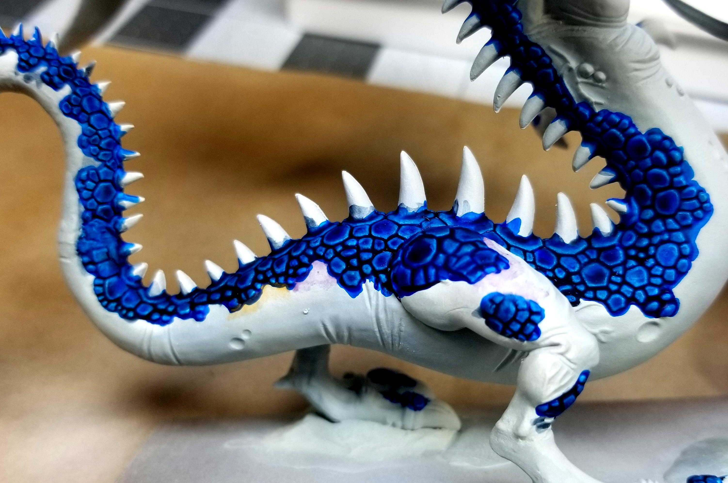 Dragon, High Elves, Work In Progress