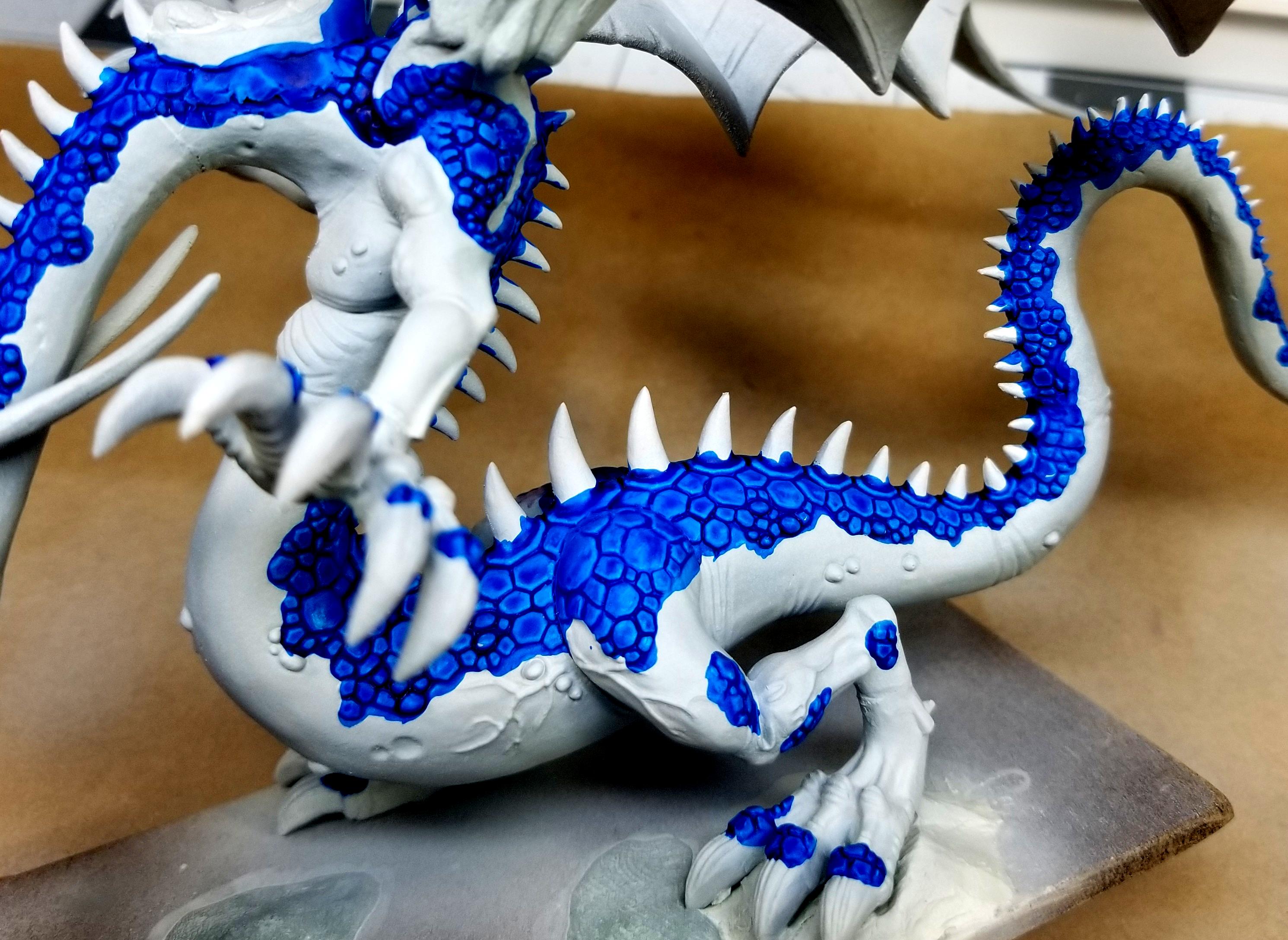 Dragon, High Elves, Work In Progress
