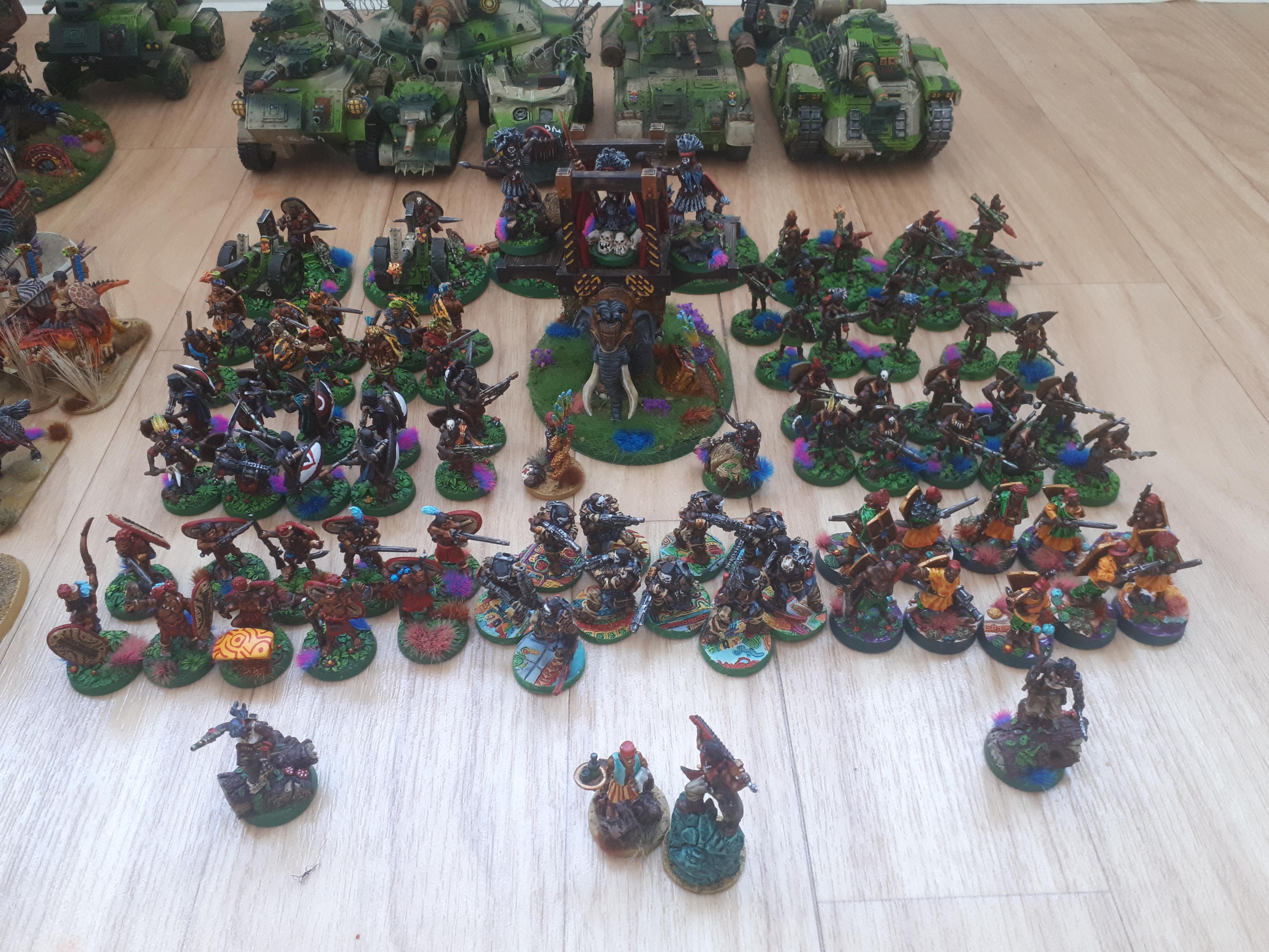 Imperial Guard, 16th N'Go tribals, infantry