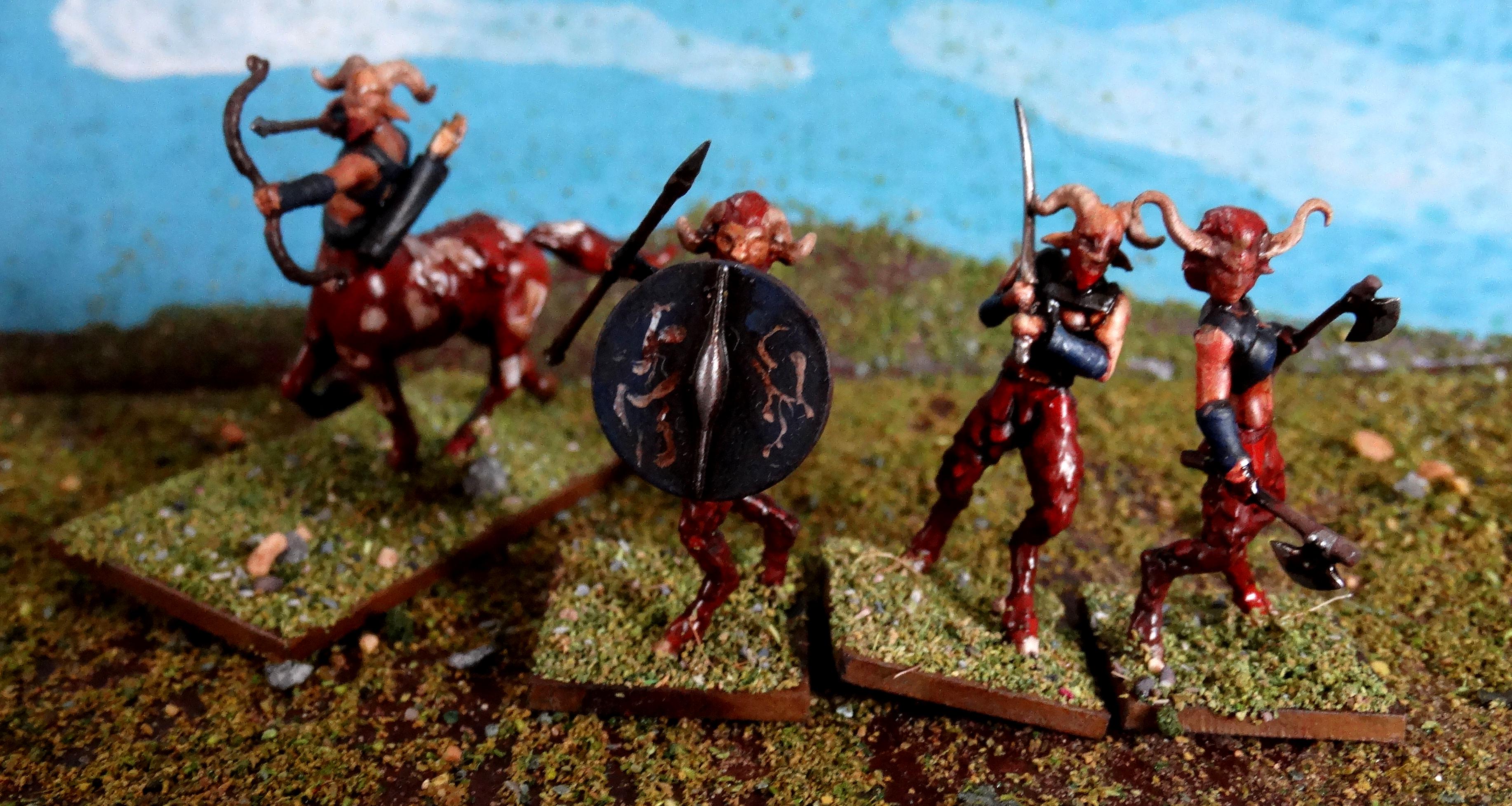 Fauns and Centaur