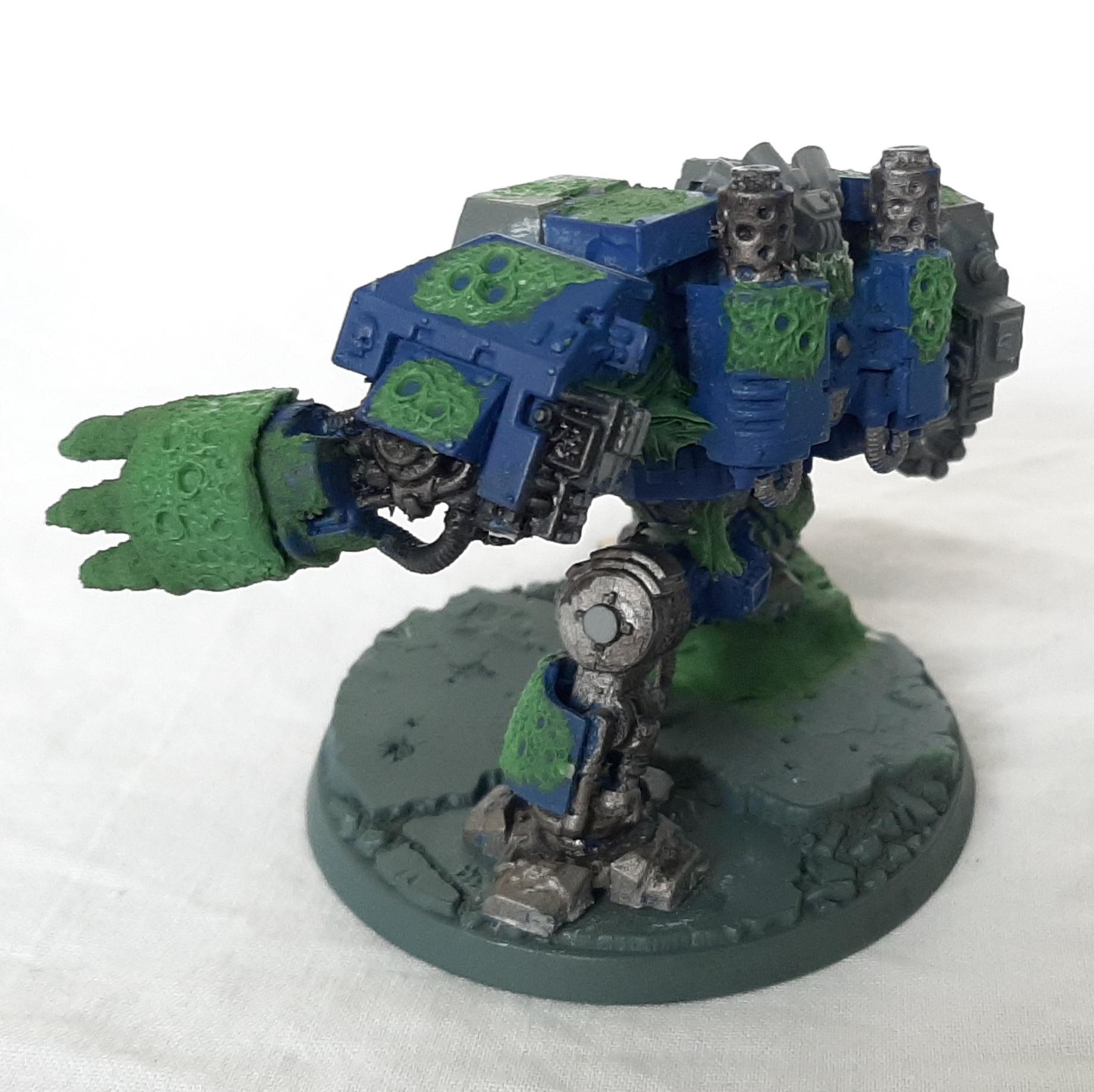 Conversion, Custom, Cybot, Death, Dreadnought, Greenstuff, Guard, Helbrute, Nurgle, Plague, Space Marines