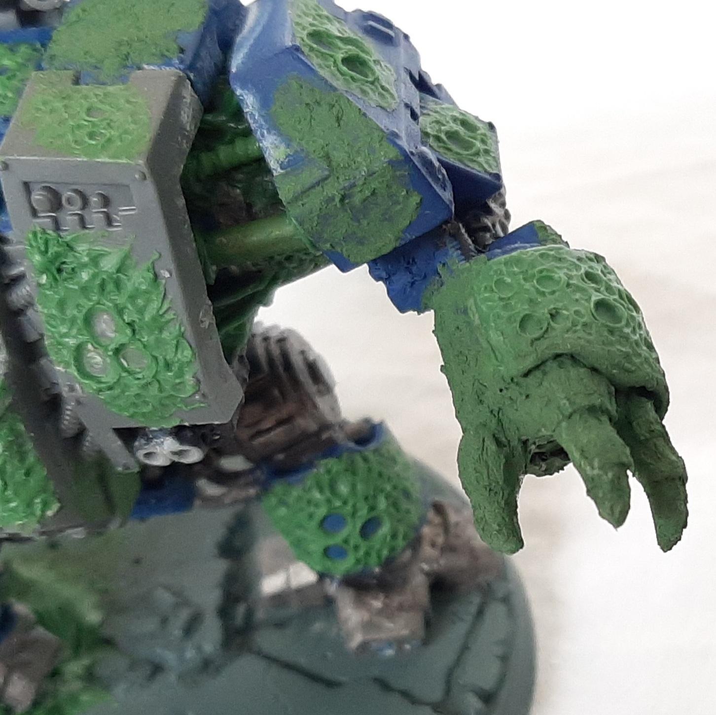 Close Combat Weapon, Conversion, Custom, Cybot, Death, Dreadnought, Greenstuff, Guard, Helbrute, Nurgle, Plague, Space Marines
