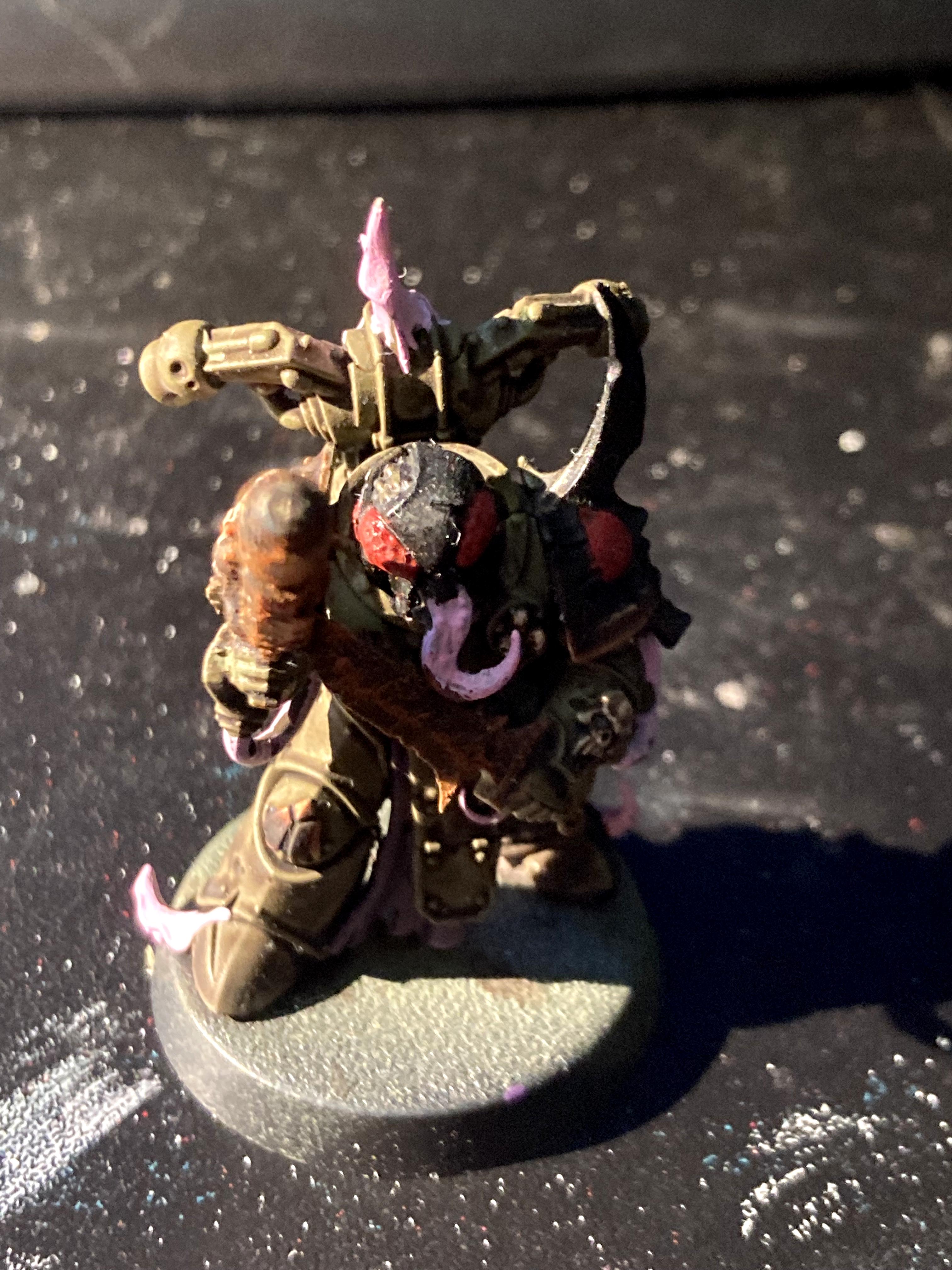 Plague Marine with Meltagun