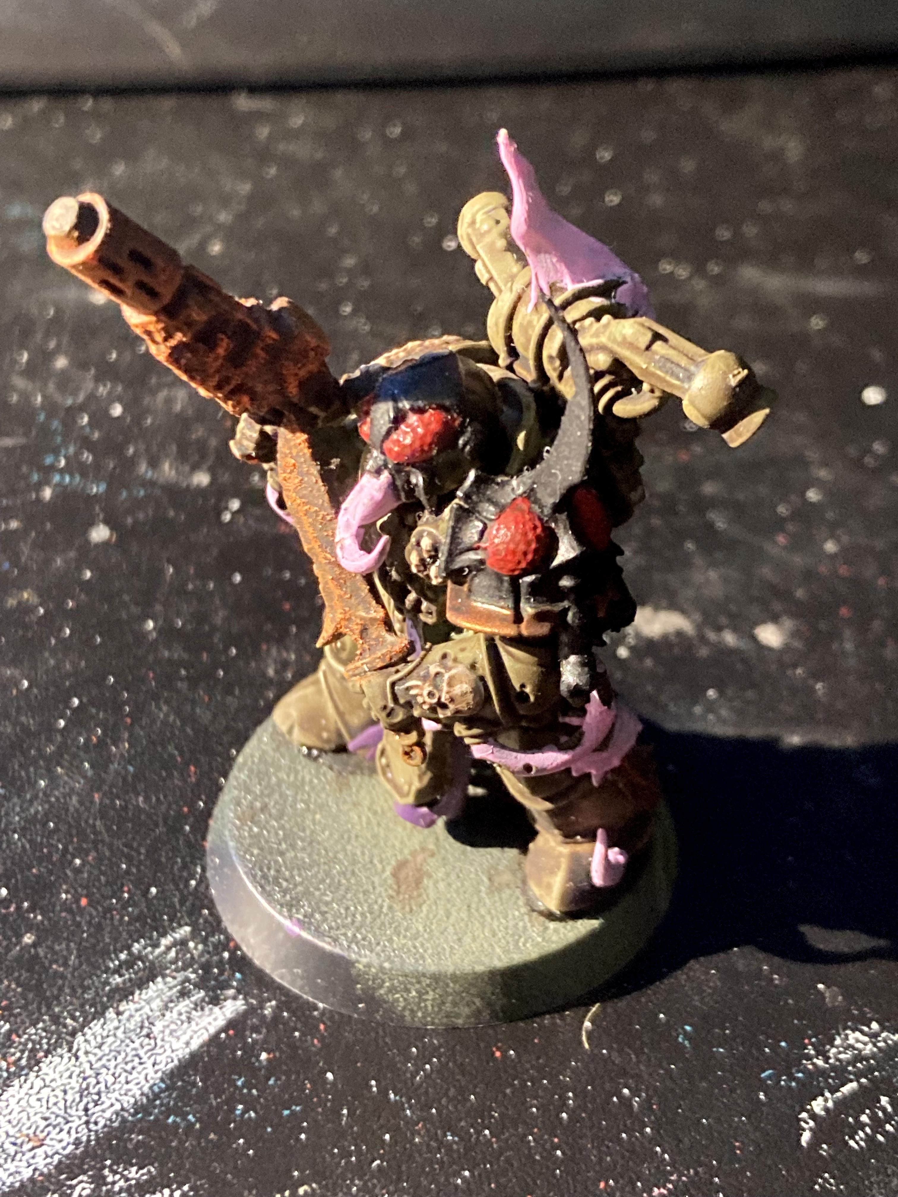 Plague Marine with Meltagun