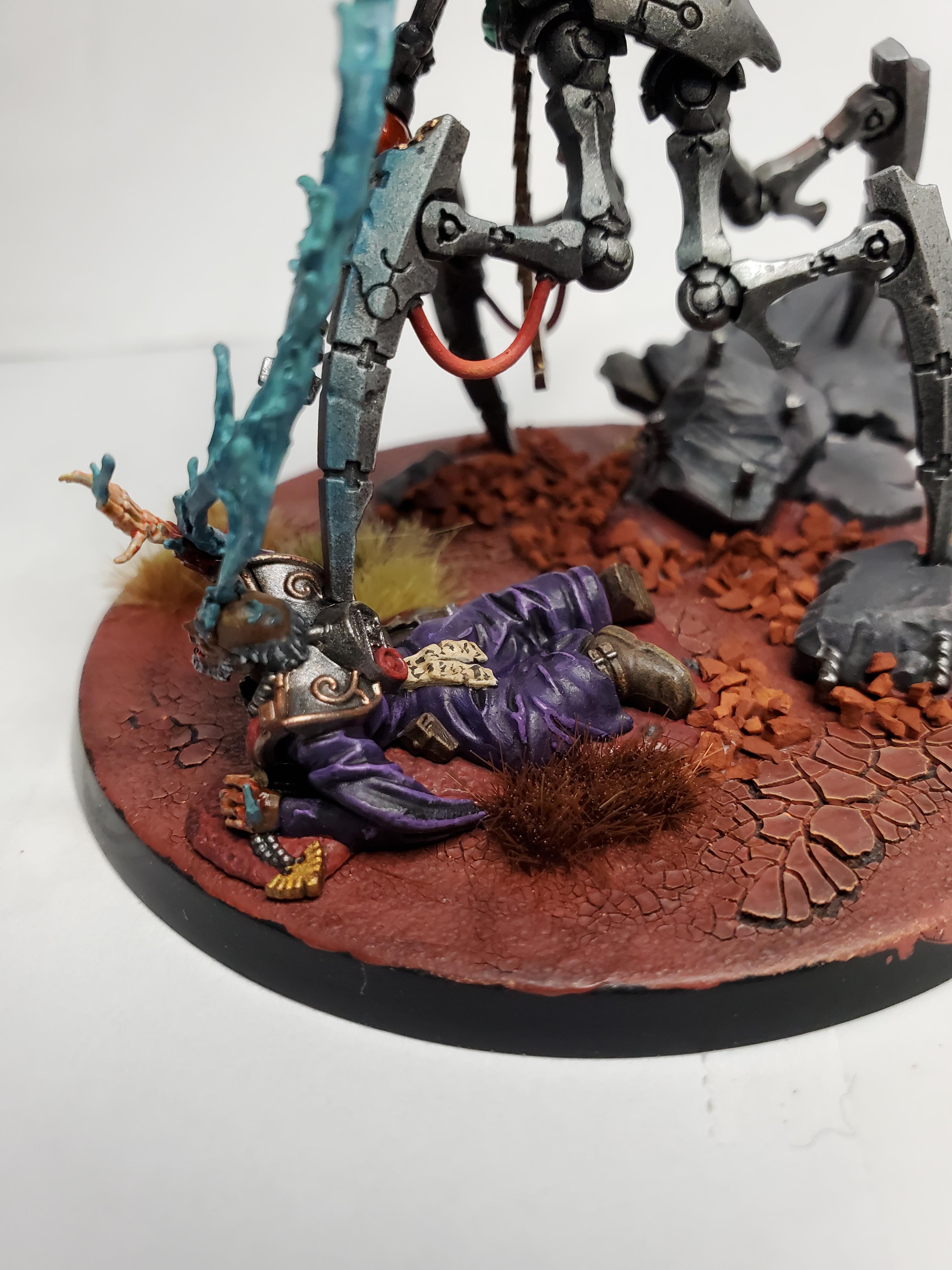 Cryptek, Illuminor Szeras, Necrons, Power Weapon, Xenos