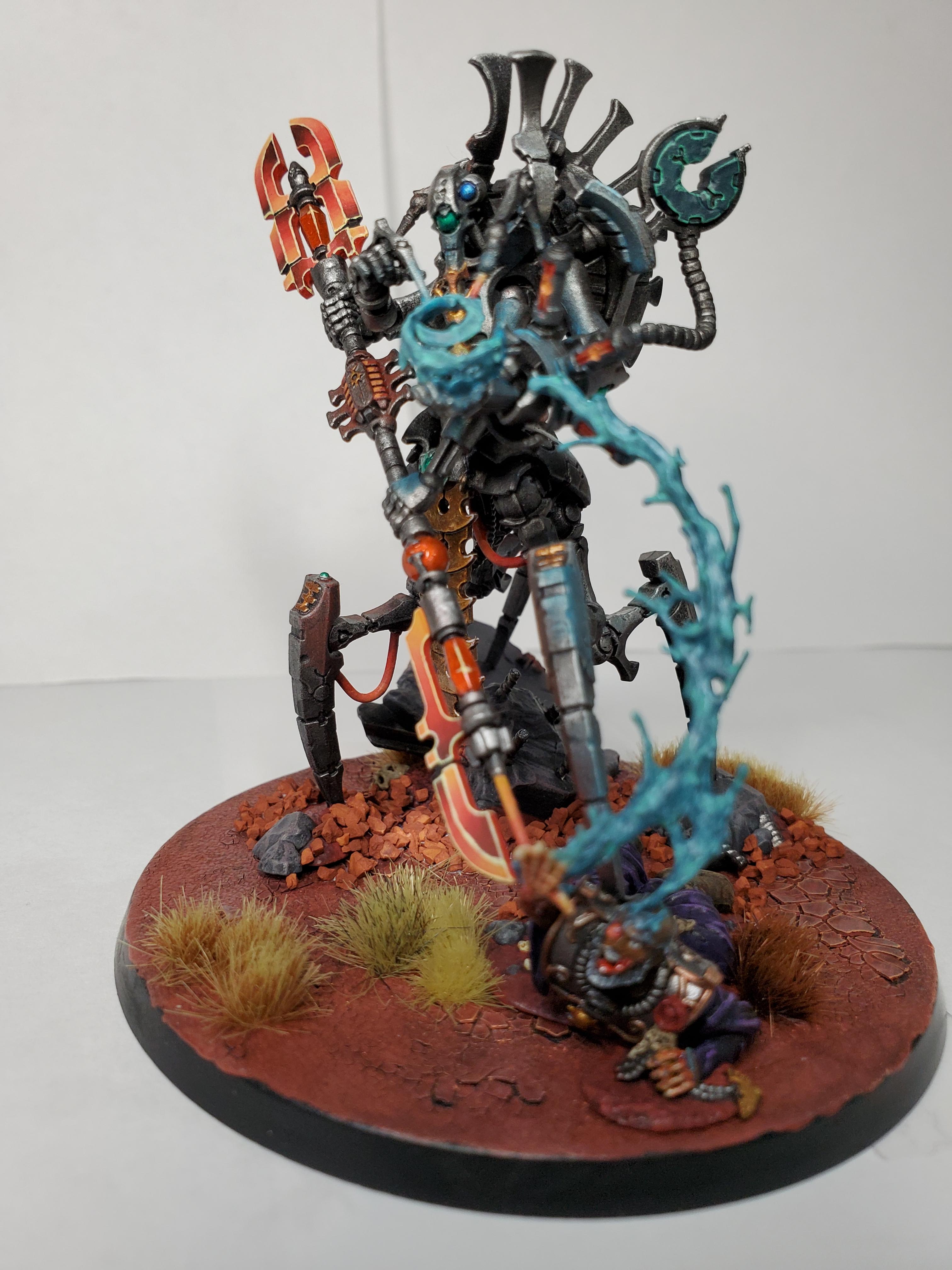 Cryptek, Illuminor Szeras, Necrons, Power Weapon, Xenos