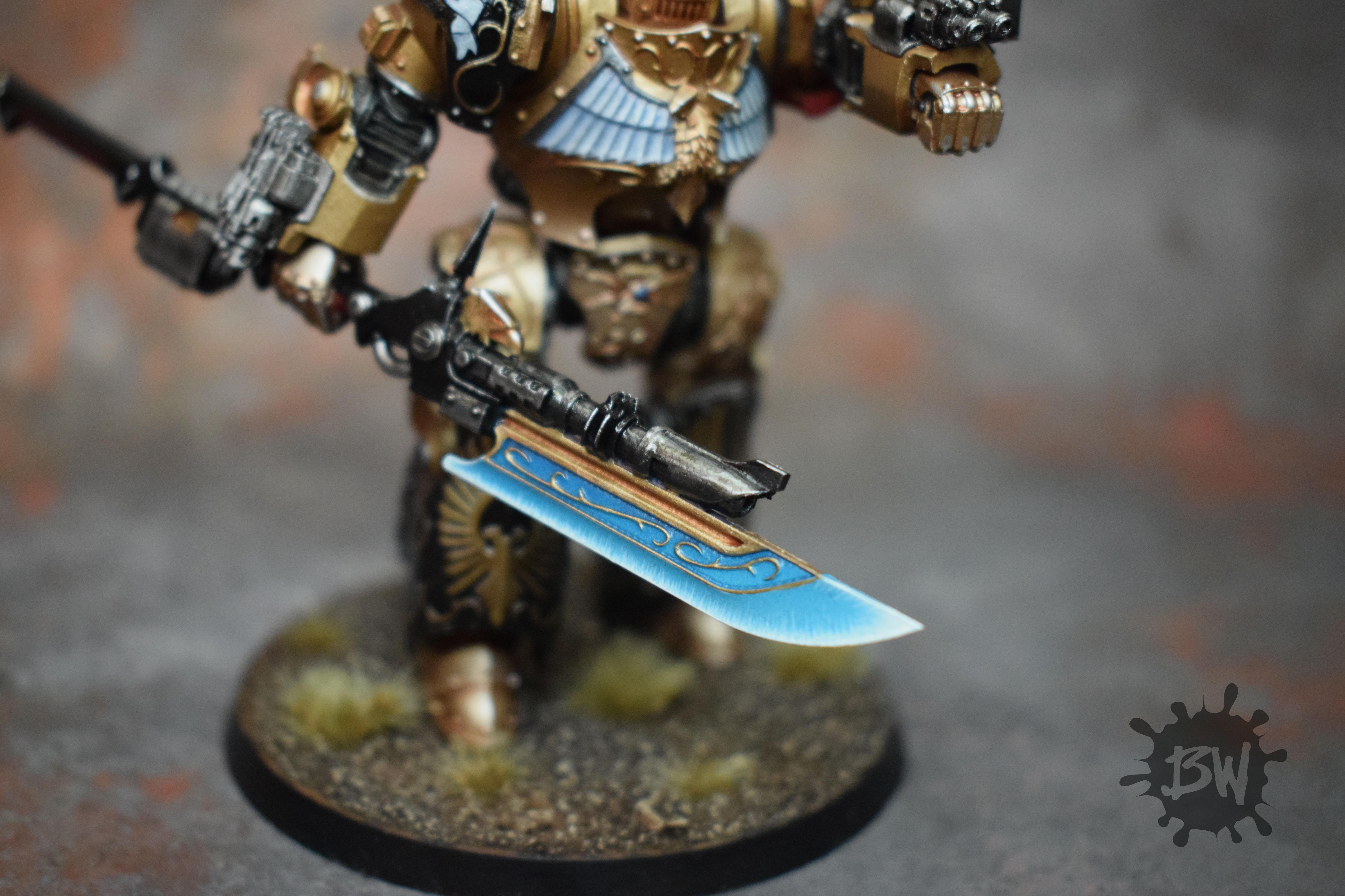 Adeptus Custodes Army, Bw, Games Workshop, Legio Custodes Contemptor-achillus Dreadnought, Warhammer 40,000, Warhammer Fantasy