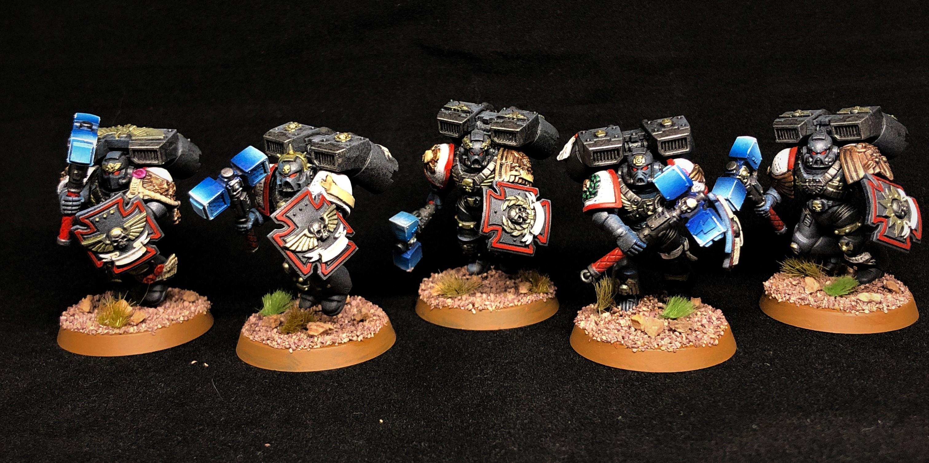 Black Templar Space Marines, Black Templar Vanguard Veterans, Black Templars, Bt Vanguard Veterans, Bts