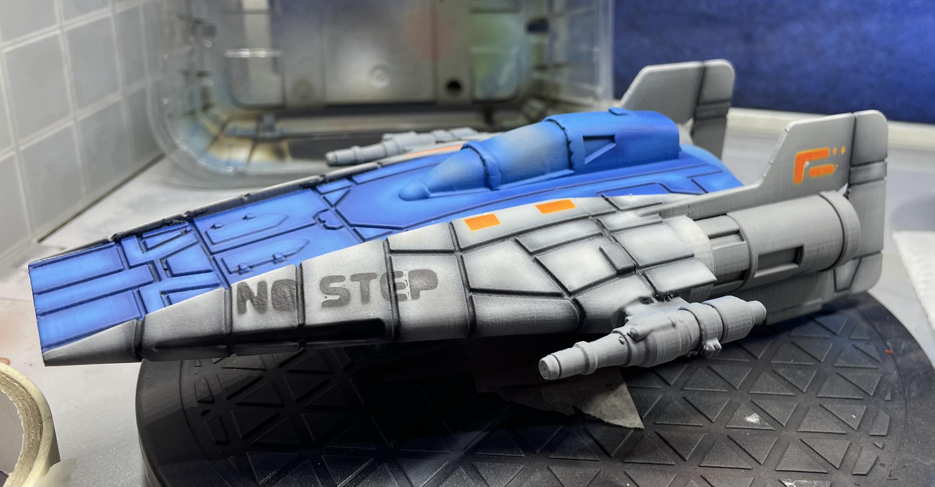 3d Printing, A Wing, Stargrave