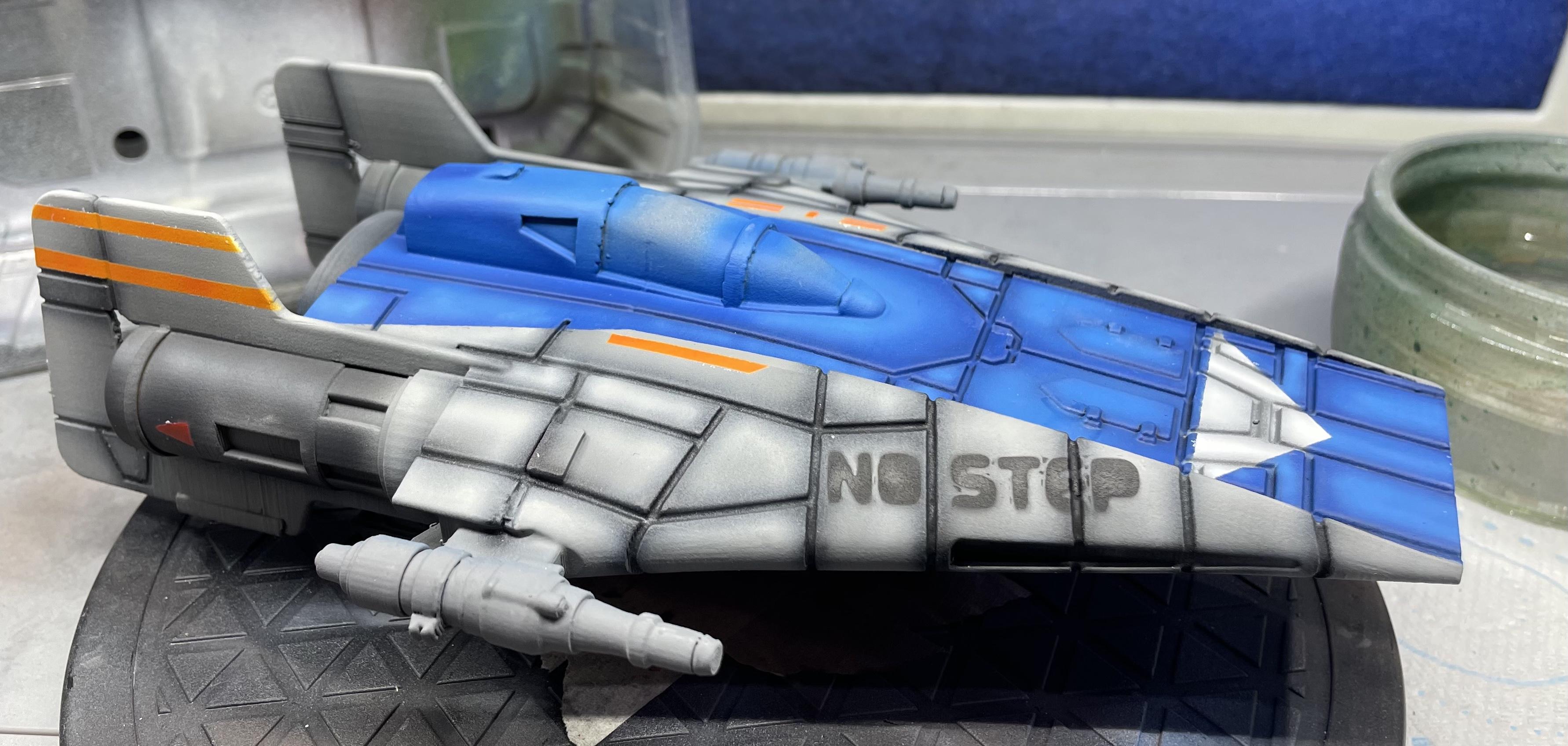 3d Print, A Wing, Stargrave