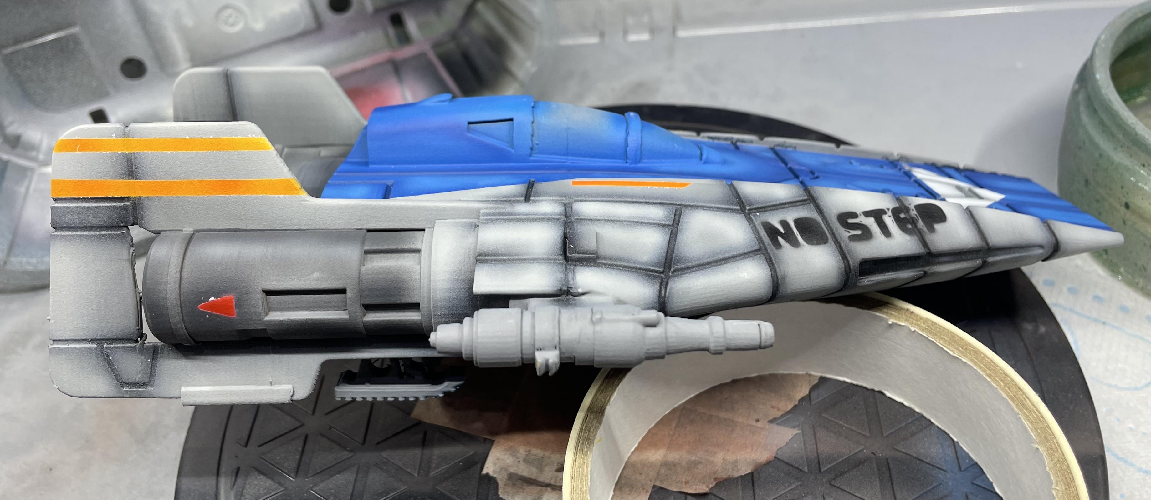 3d Print, A Wing, Stargrave