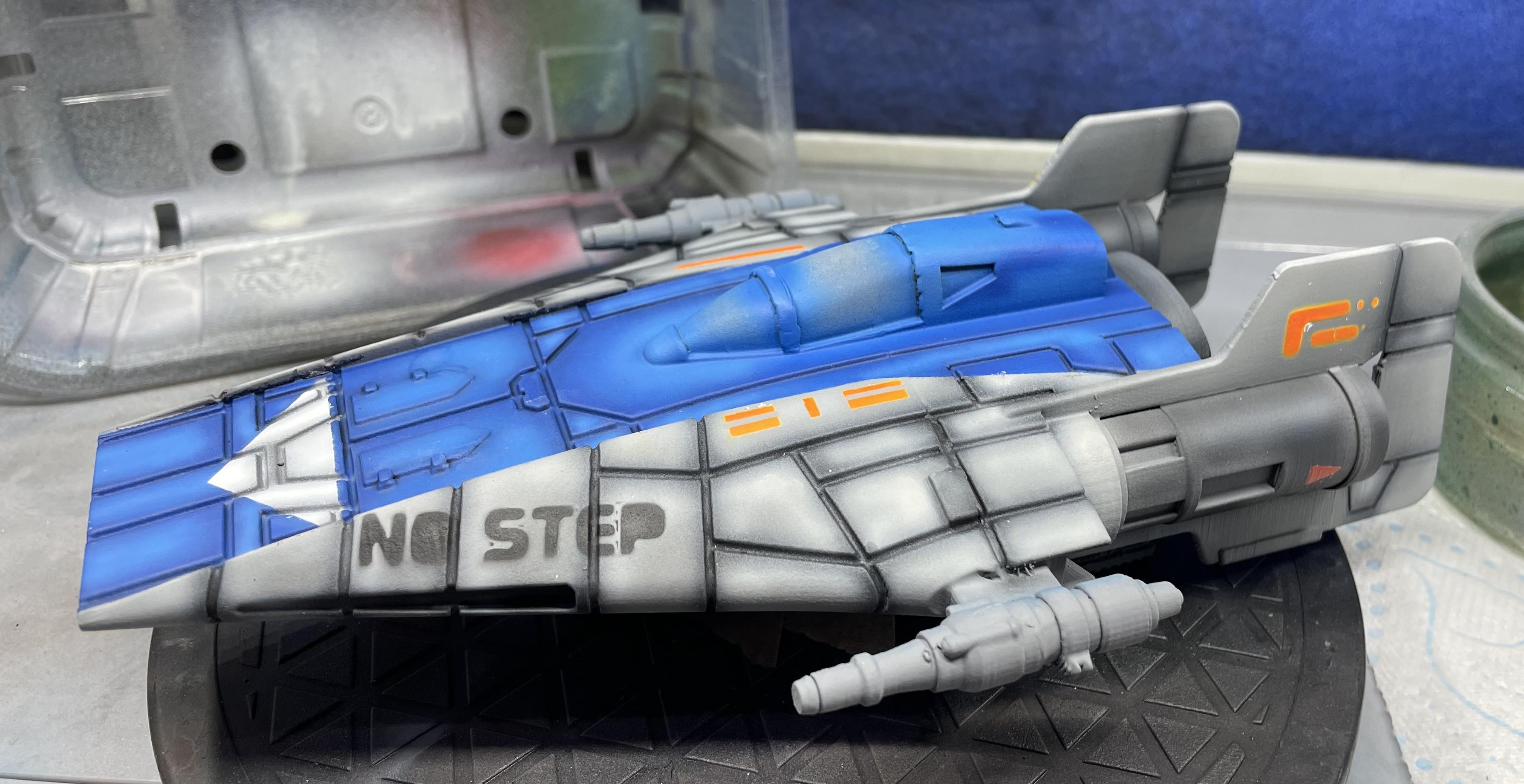 3d Print, A Wing, Stargrave