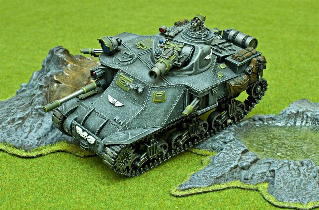 Conversion, Kitbash, Leman Russ, M3 Lee