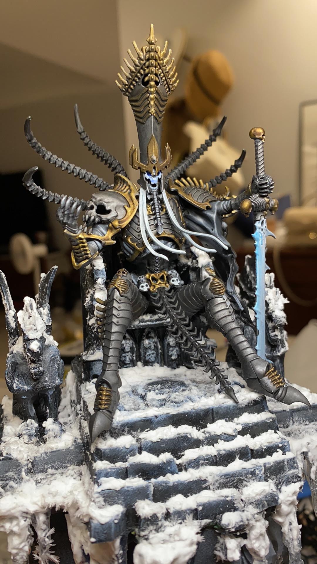 Lich, Nagash, Throne, Undead