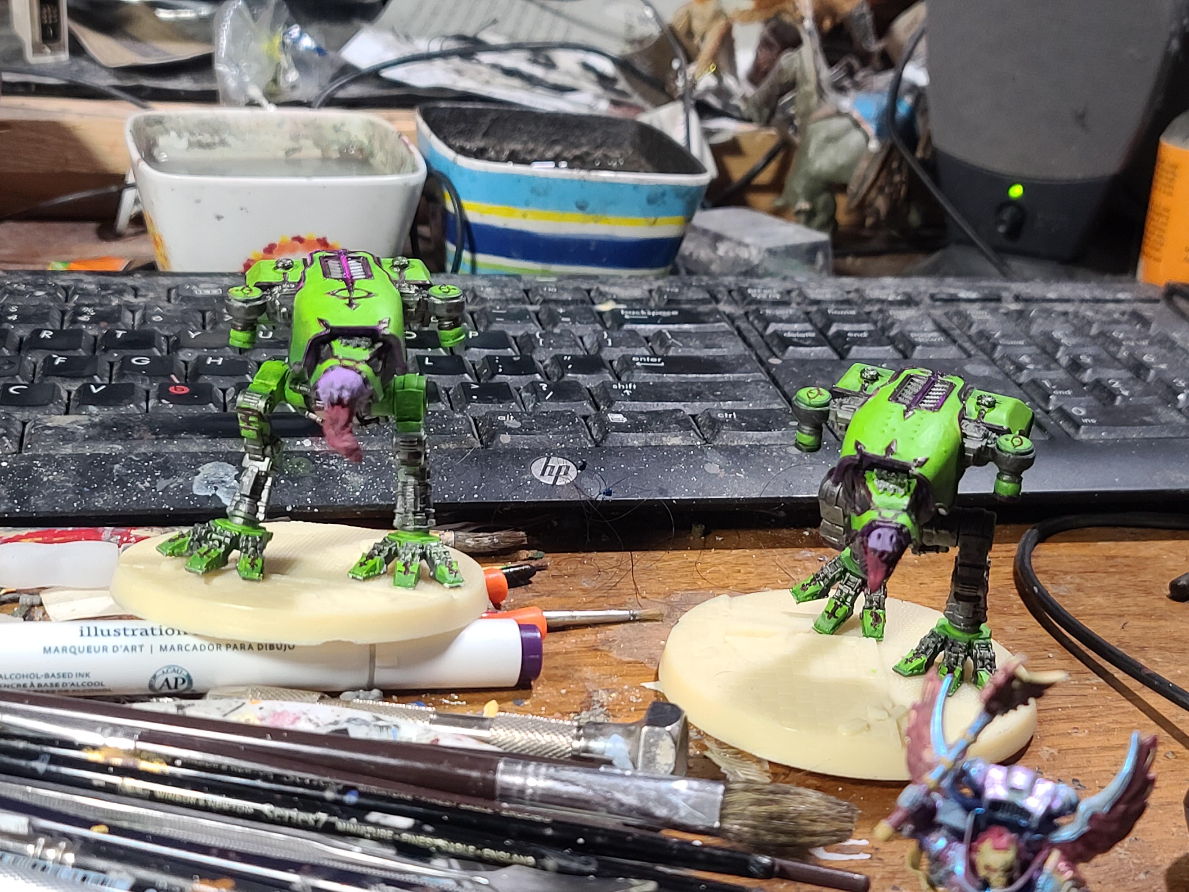 Adeptus Titanicus, Chaos, Games Workshop, Warhound, Work In Progress